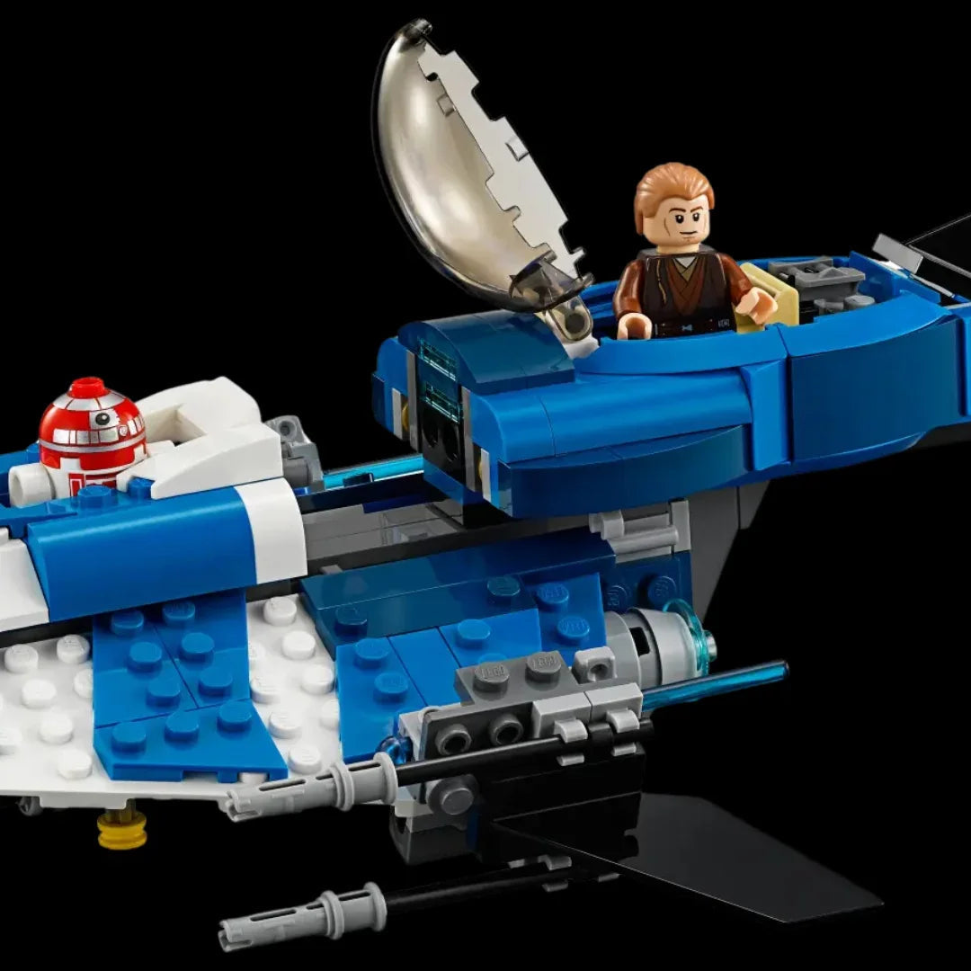 Caza estelar Jedi personalizado de Anakin (370 piezas)