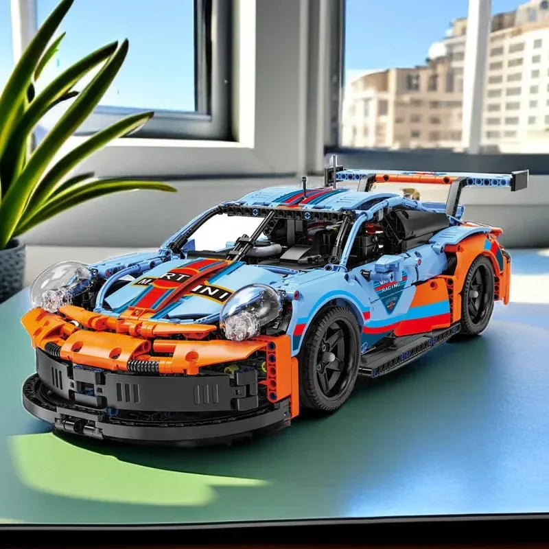 Porsche 911 RSR 1580 piezas - Kit de Bloques de Construcción