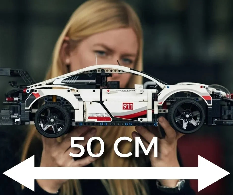 Porsche 911 RSR 1580 piezas - Kit de Bloques de Construcción