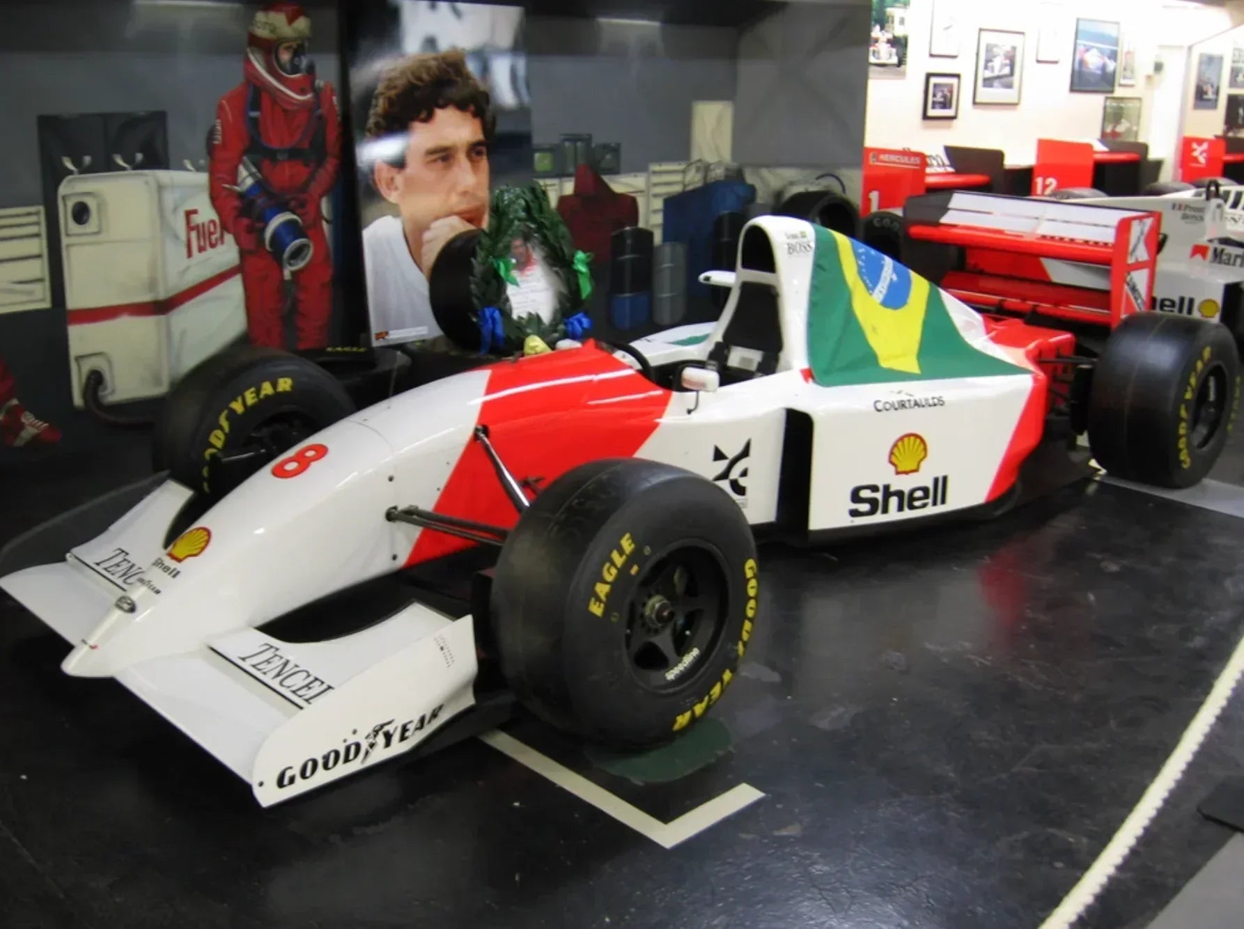 Colección de coches de Fórmula 1 de Ayrton Senna