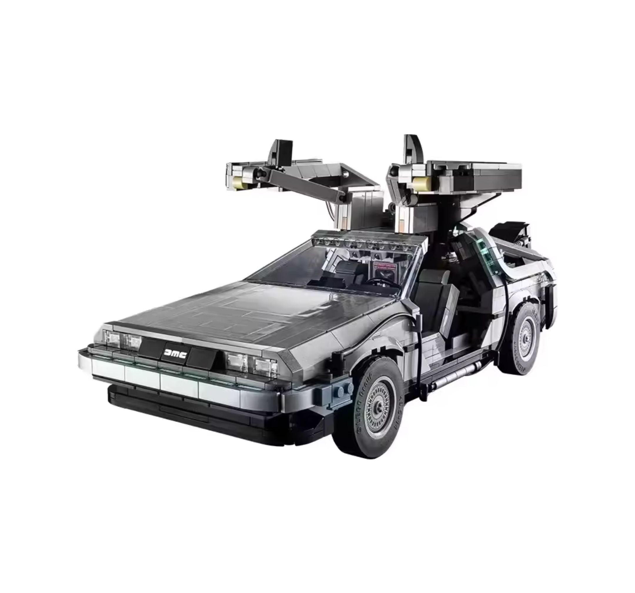DMC DeLorean "Regreso al futuro" (1872 Piezas de Bloques) - Set de Construcción