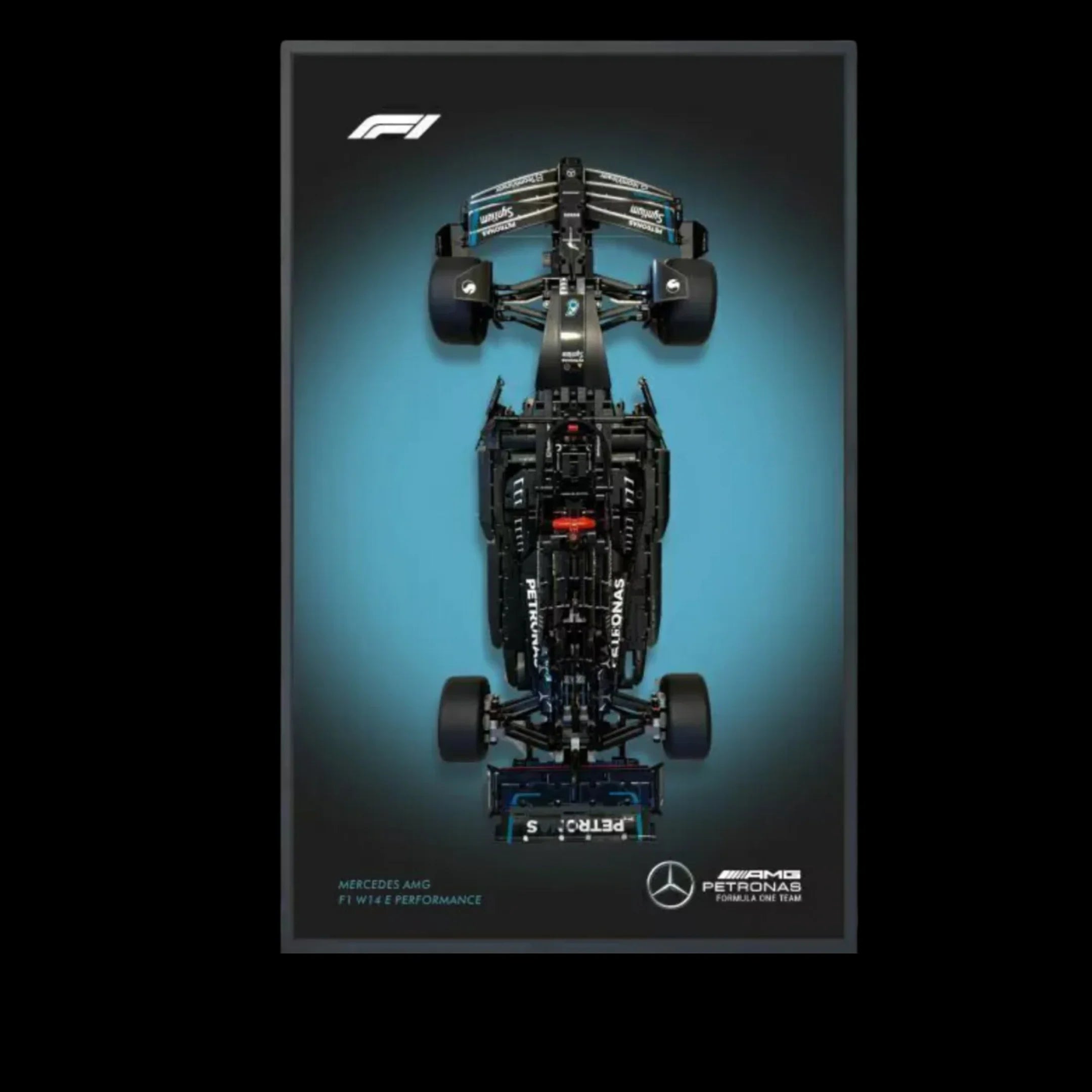 Marco acrílico - Mercedes Fórmula 1