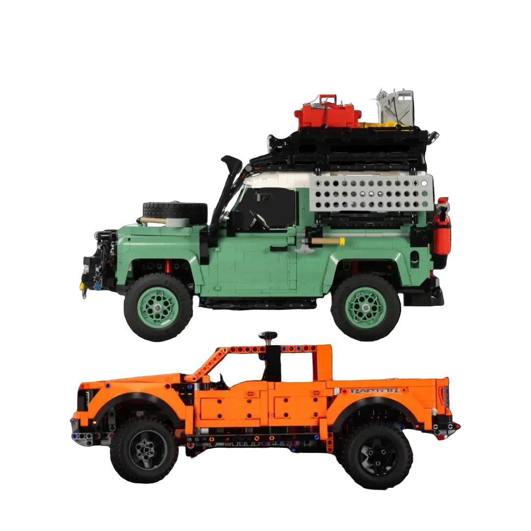 ¡Compren juntos! Los dos 4x4 más vendidos (Land Rover Defender y Ford Raptor F-150)