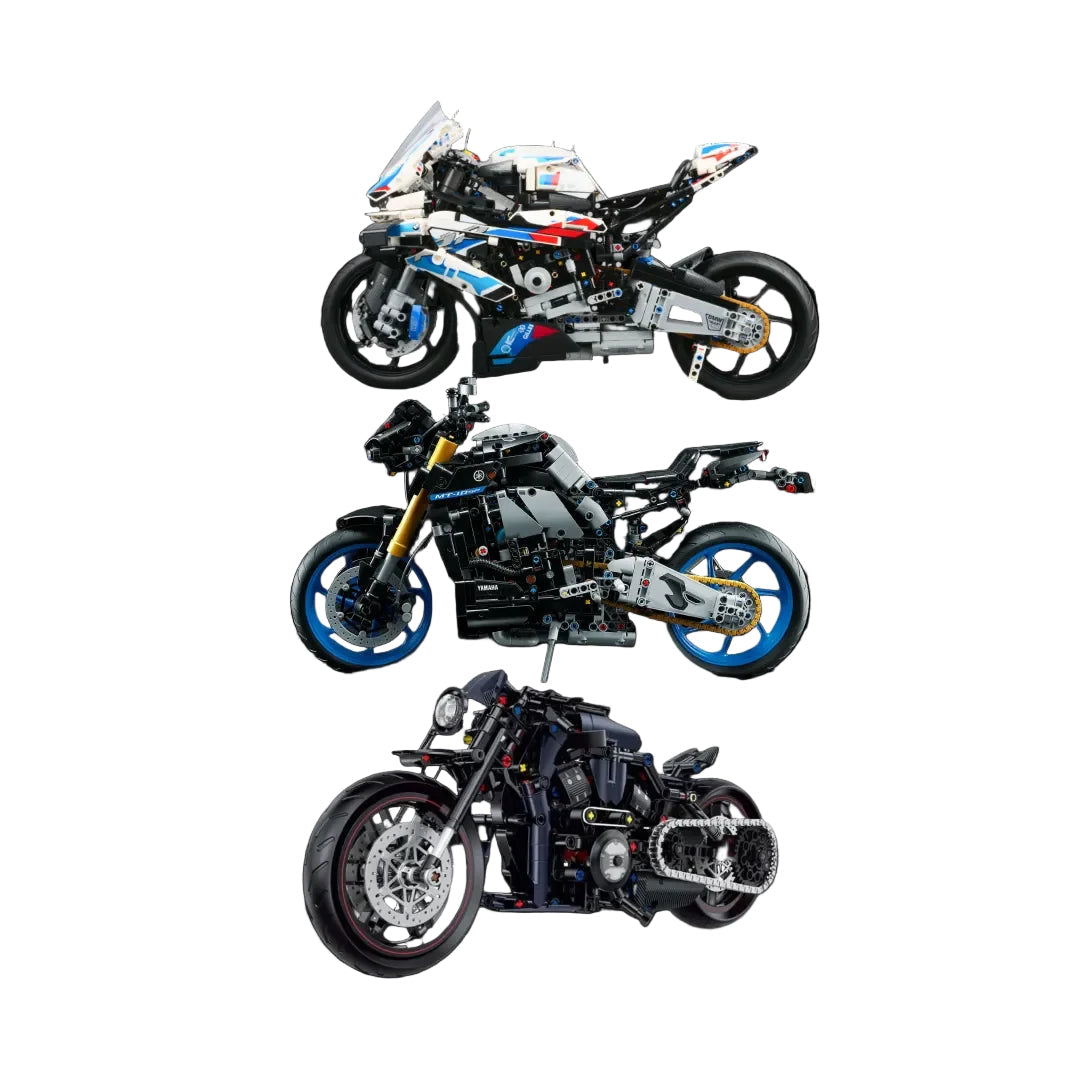 ¡Compra juntos! Las tres motos más vendidas (BMW M1000 RR, Yamaha MT-10SP, Harley-Davidson)