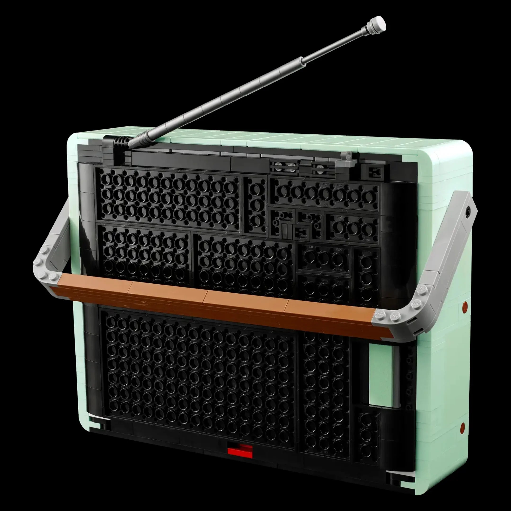 Radio retro (906 piezas) - Kit de Bloques de Construcción