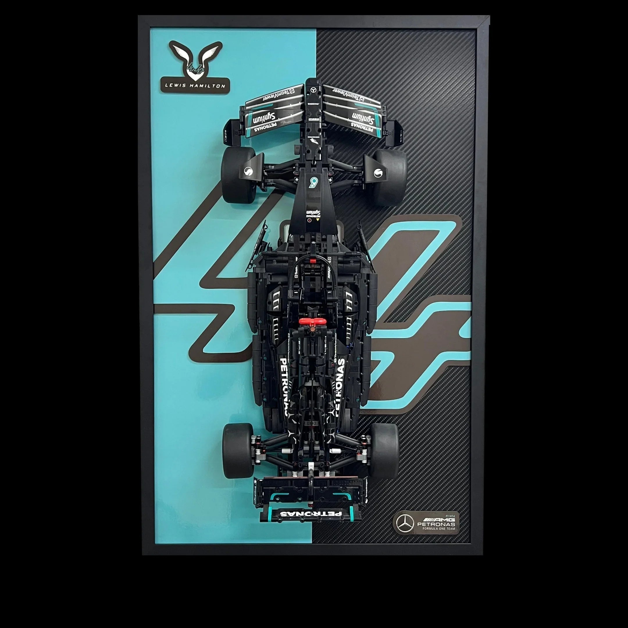 Marco acrílico - Mercedes Fórmula 1