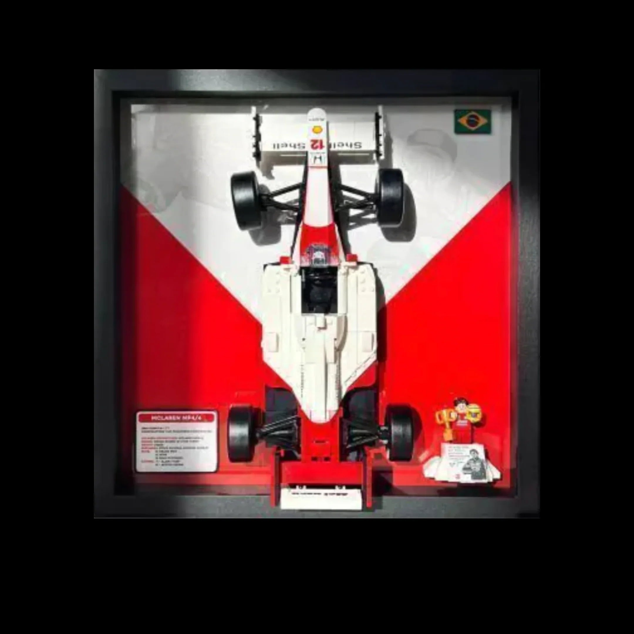 Marco acrílico - McLaren MP4/4 Senna (693 piezas)