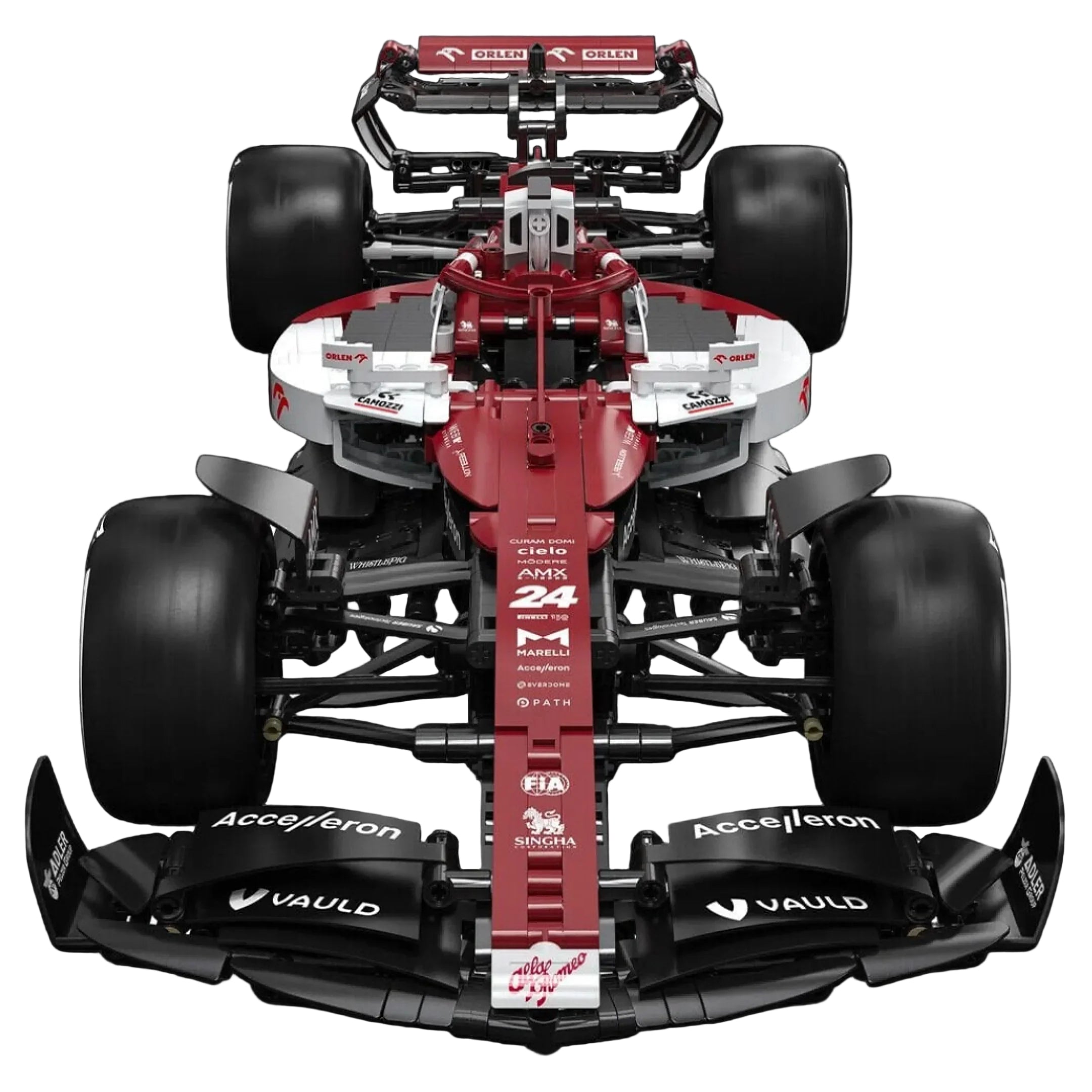 Fórmula 1 - Alfa Romeo ORLEN C42 (1868 piezas) - Kit de Bloques de Construcción