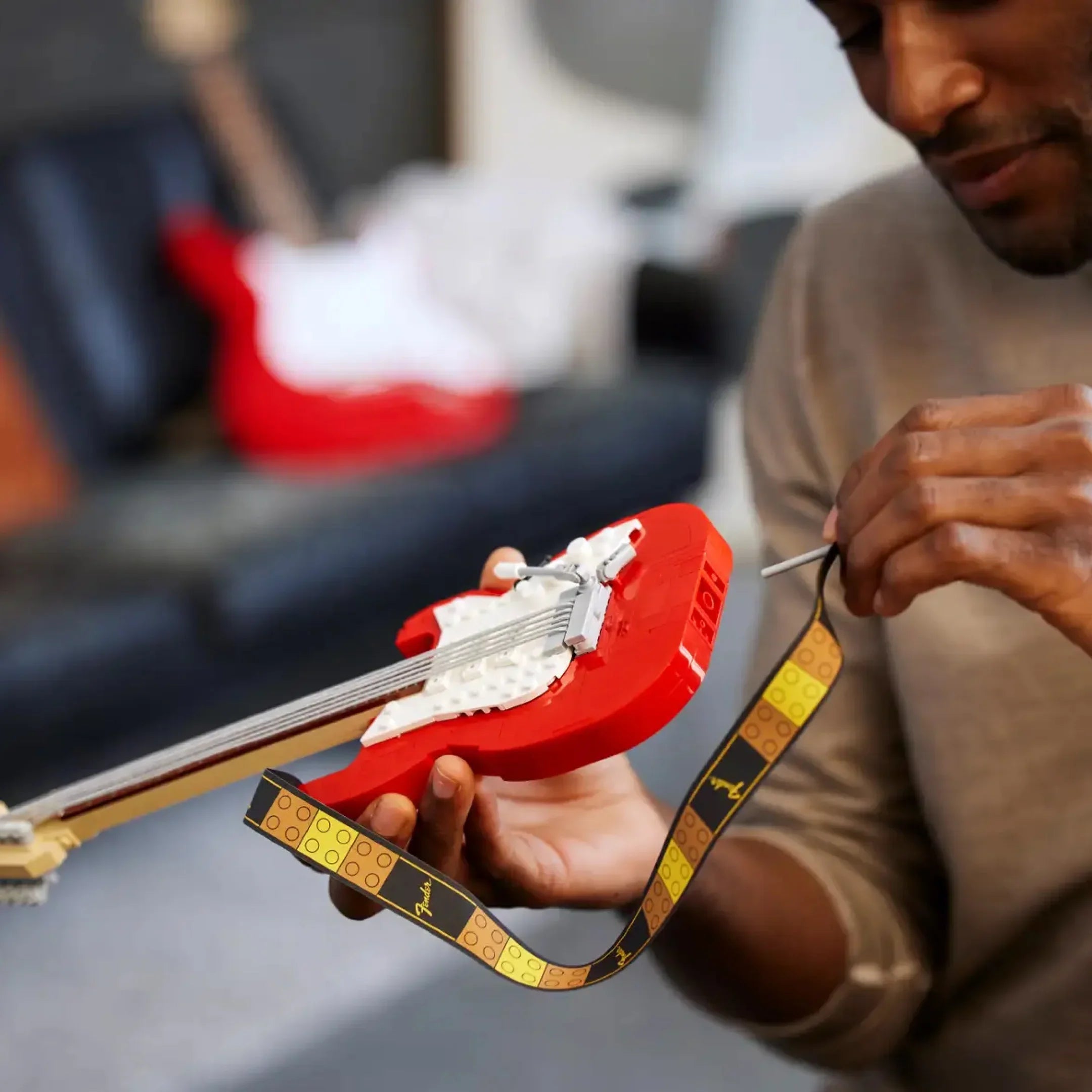 Guitarra Stratocaster (1074 piezas)