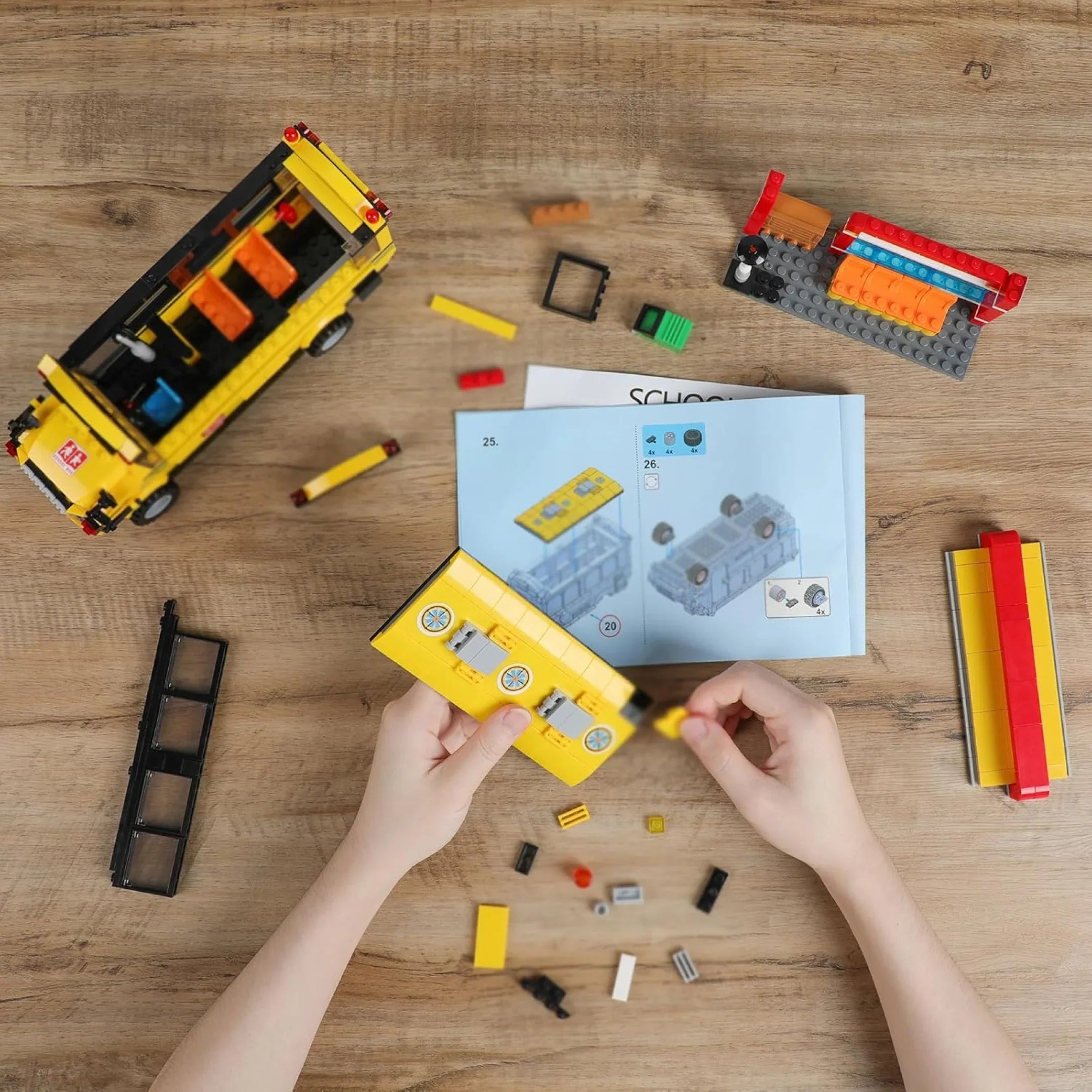 Autobús escolar (518 piezas)