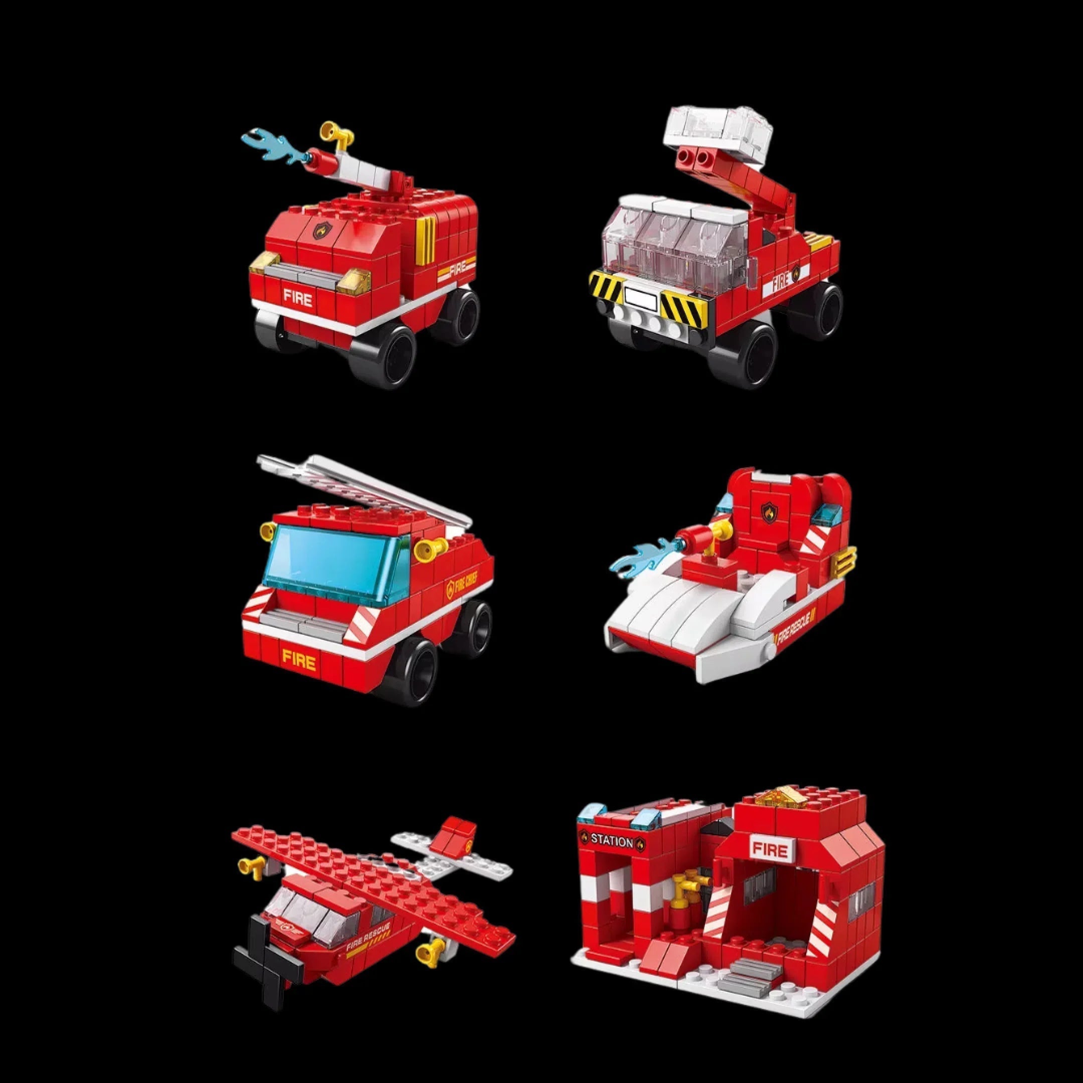 Camión de bomberos (1000 piezas)