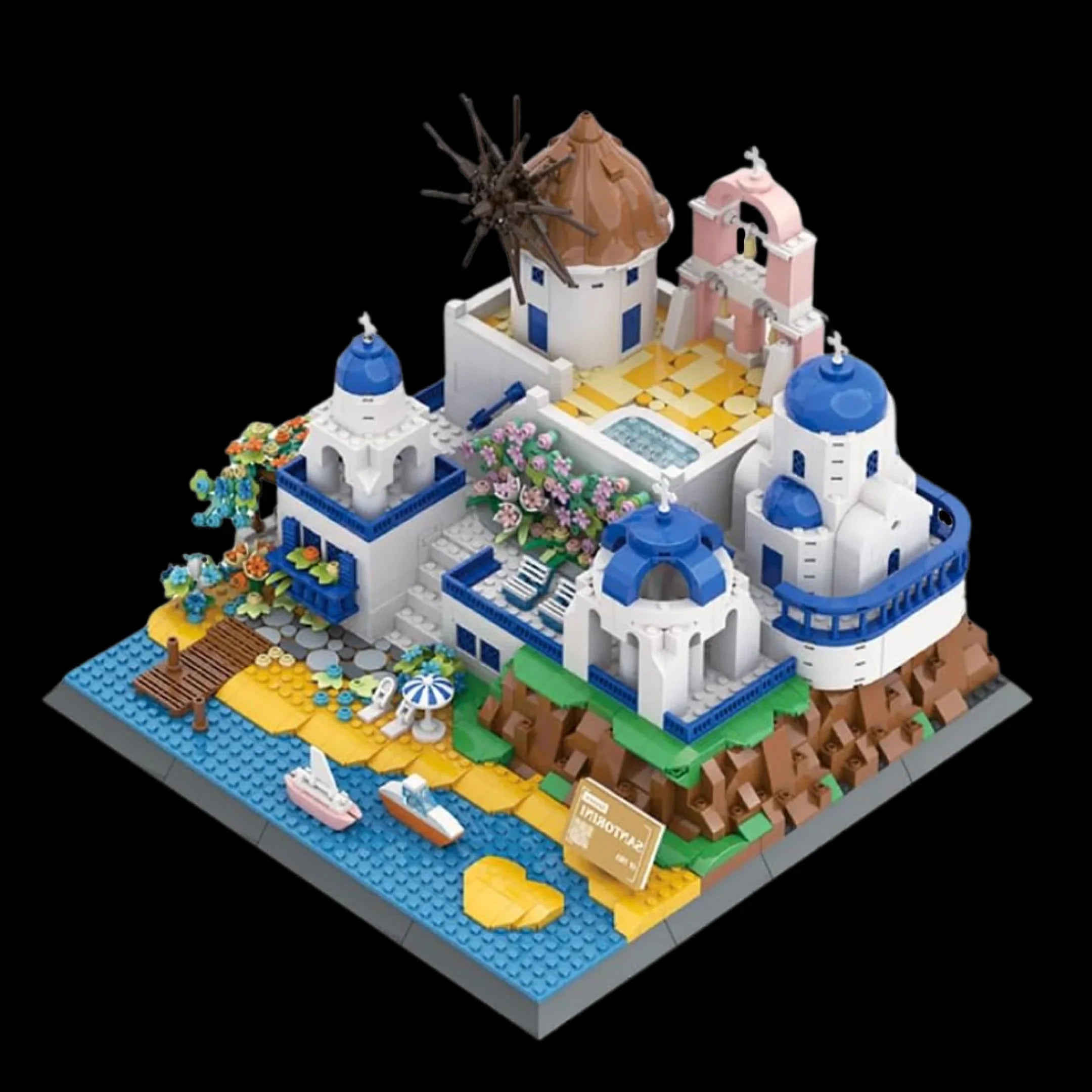 Isla de Santorini - Grecia (1372 piezas)