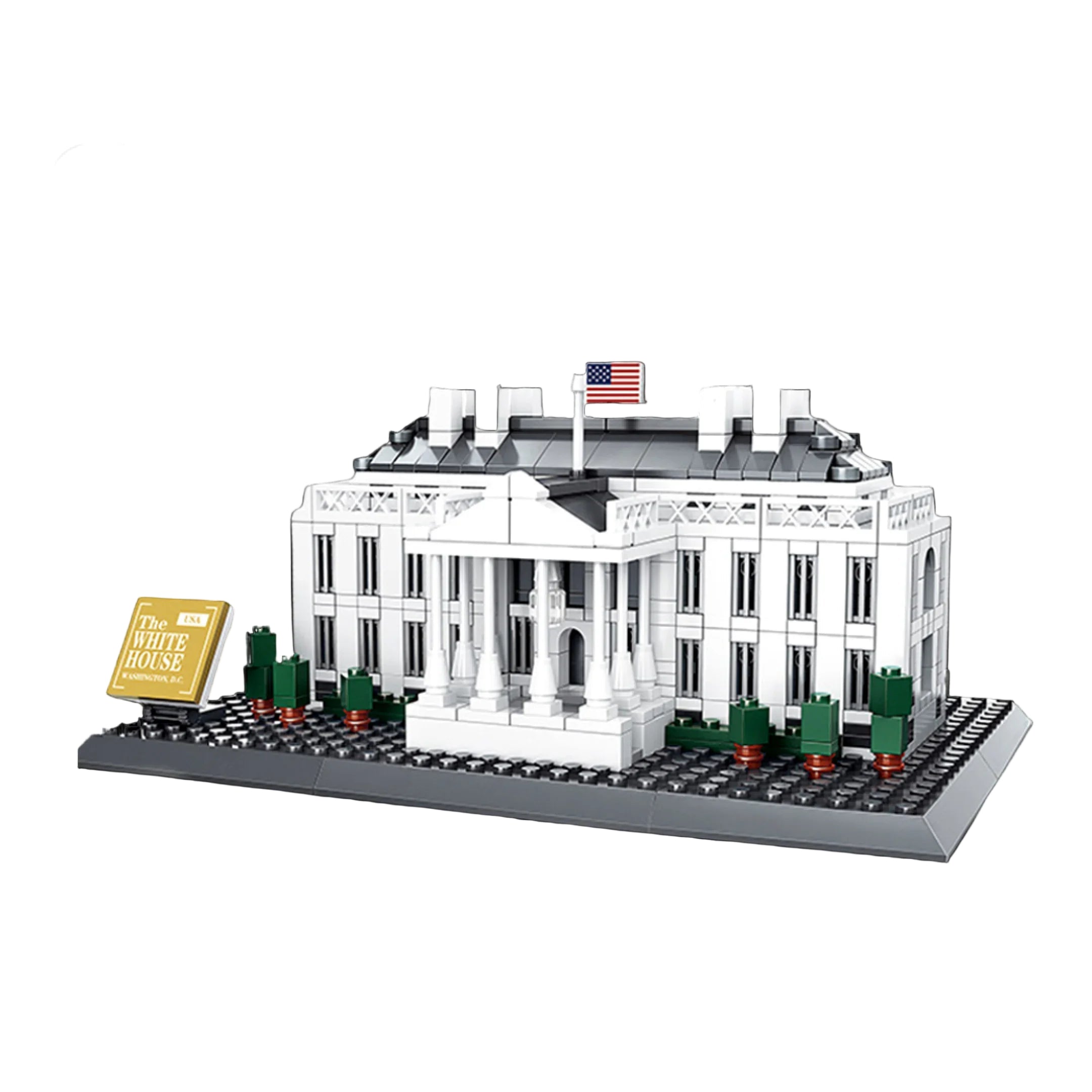 Casa Blanca (803 piezas) - Kit de Bloques de Construcción