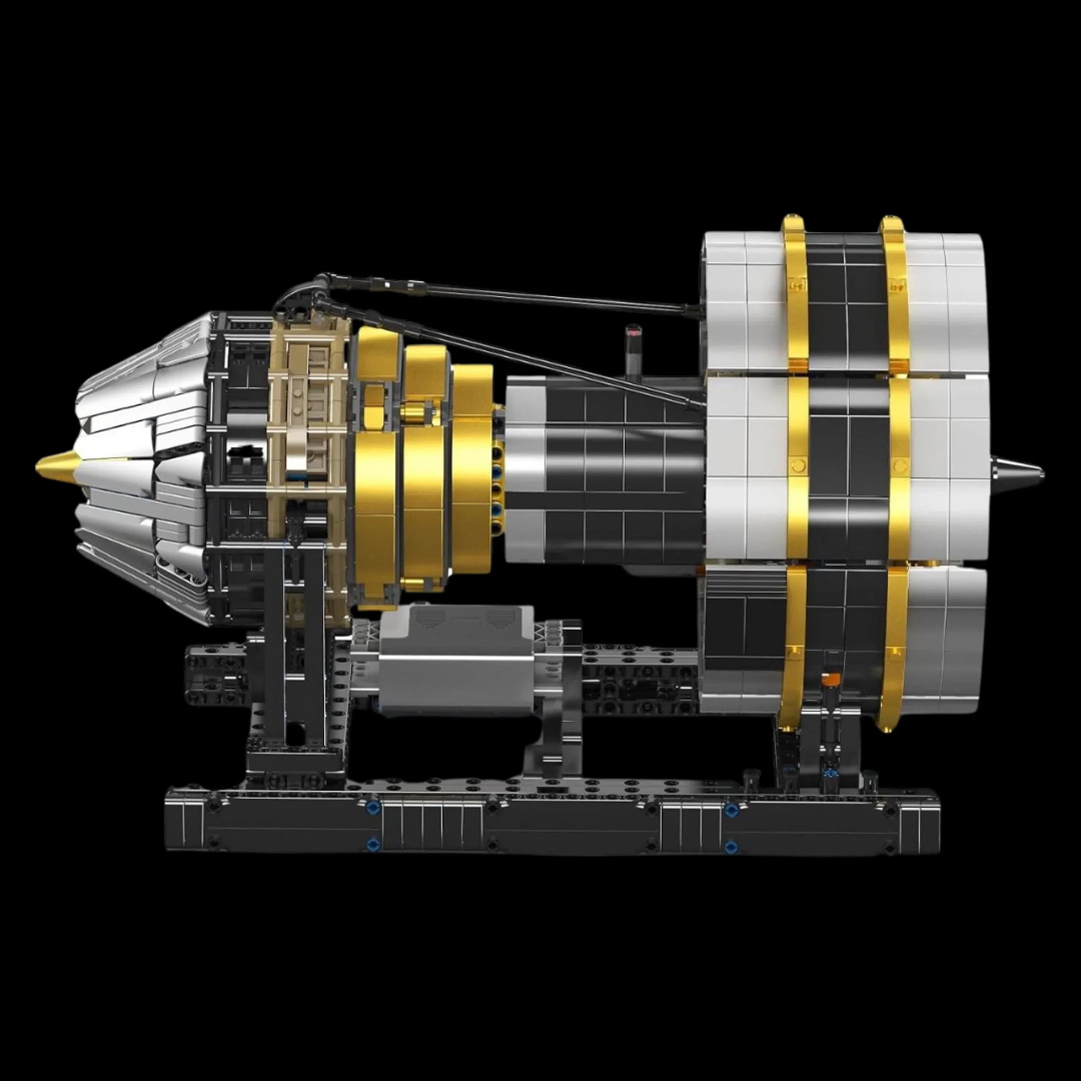 Turbina de Aviación Mold King 10141 (2256 piezas) - Set de Bloques