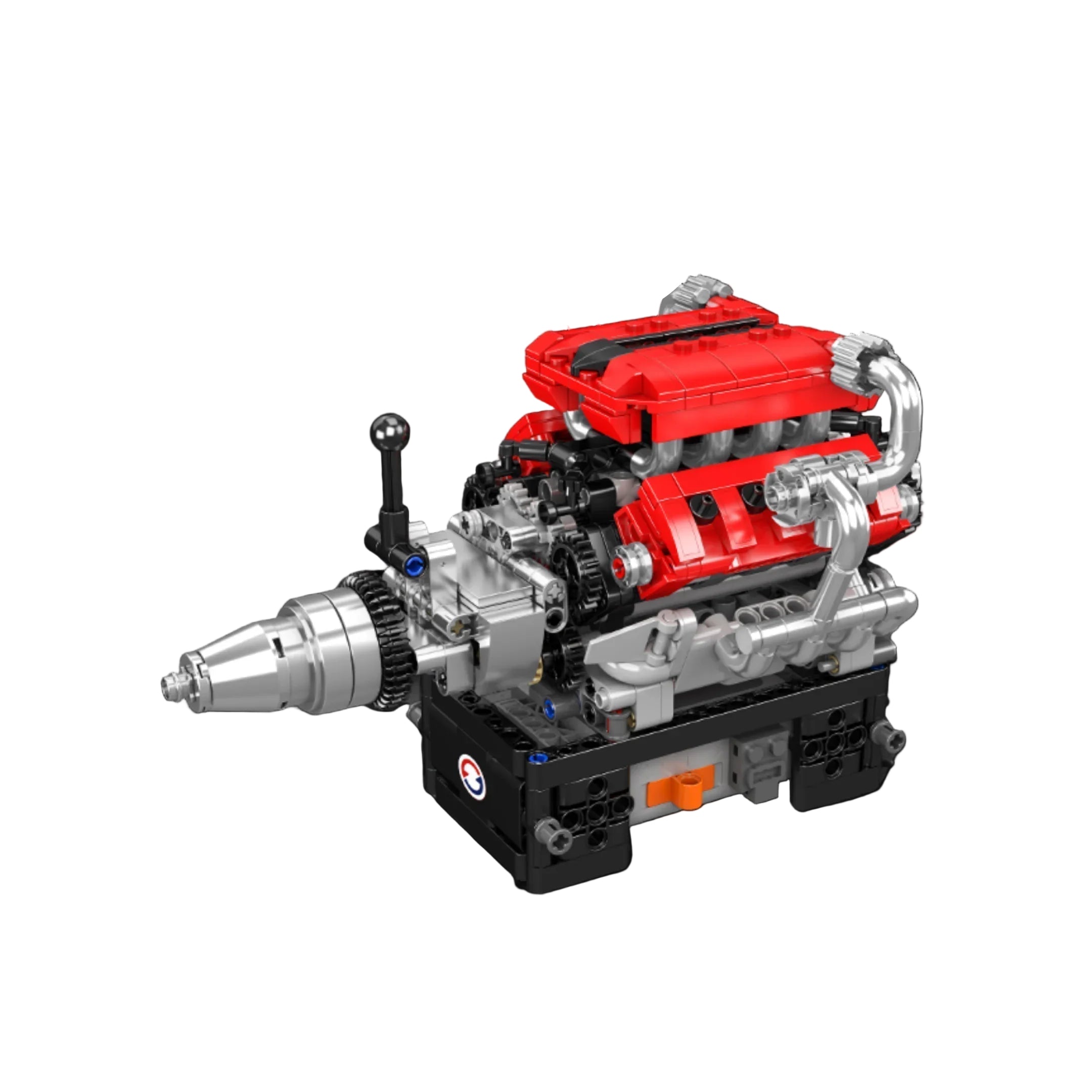 Motor V8 (750 piezas) - Kit de Bloques de Construcción