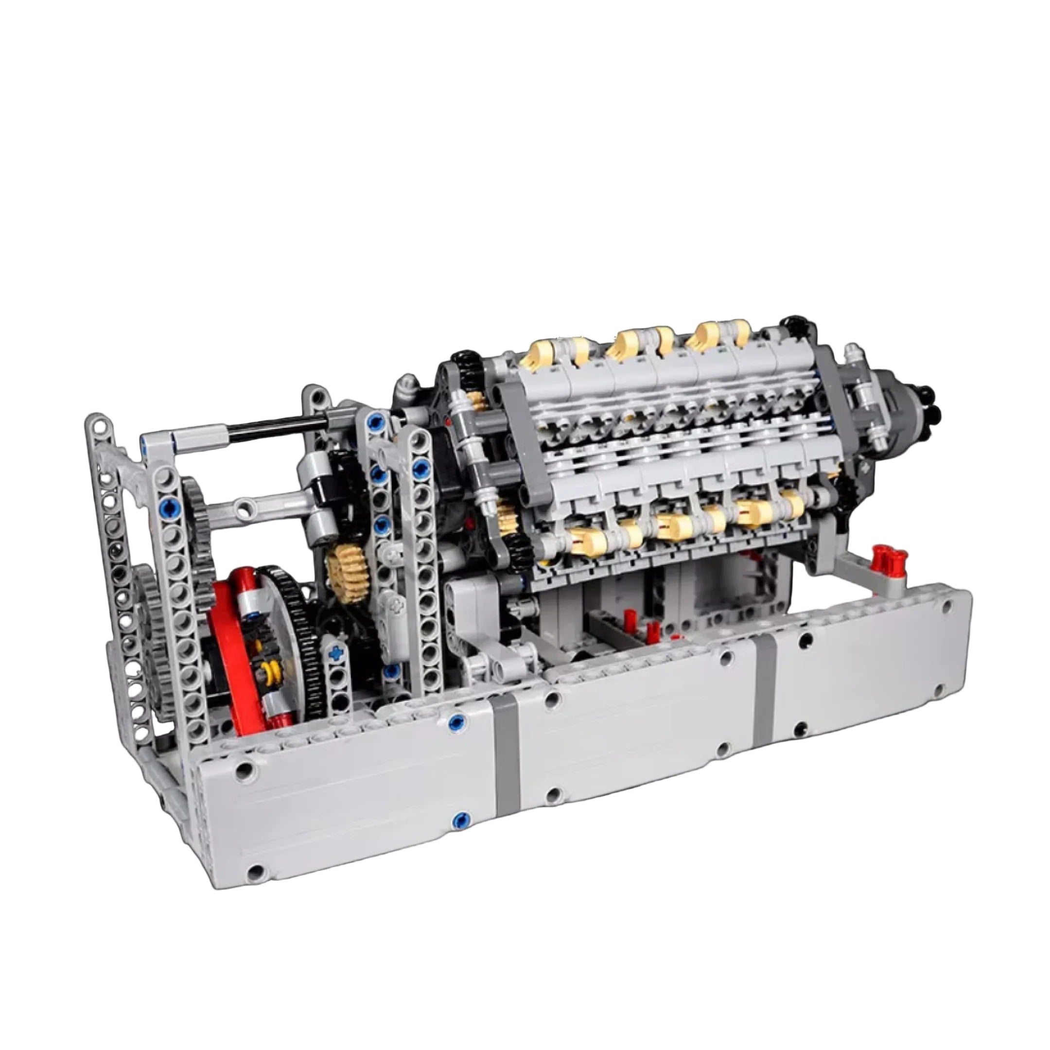 Motor V42 (708 piezas) - Kit de Bloques de Construcción