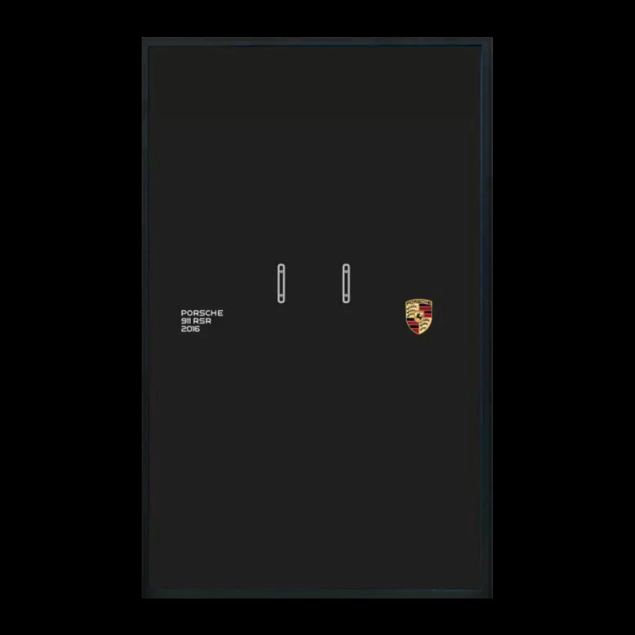 ¡Compra juntos! Porsche 911 RSR (1580 piezas) + cuadro de fibra de carbono - Bloques de Construcción