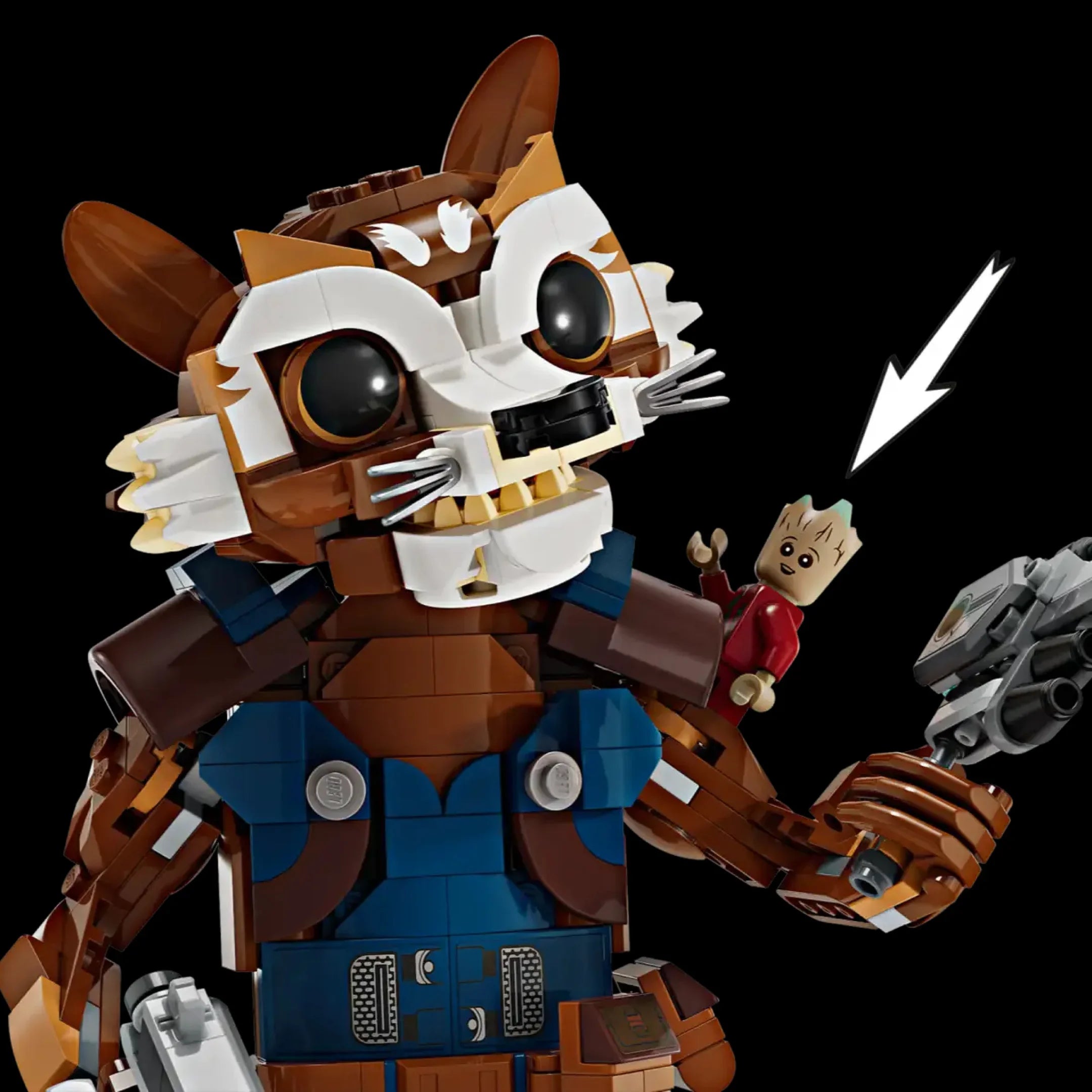 Cohete - El Guerrero de la Galaxia (566 piezas)