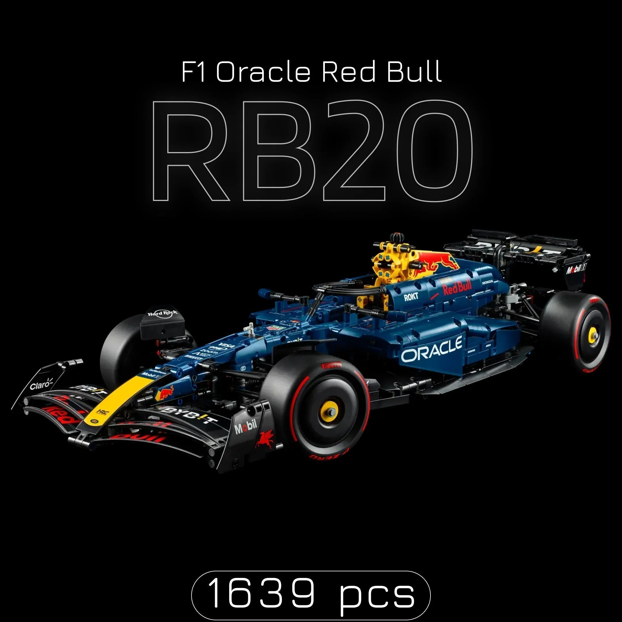 Fórmula 1 - Red Bull RB20 (1639 piezas)