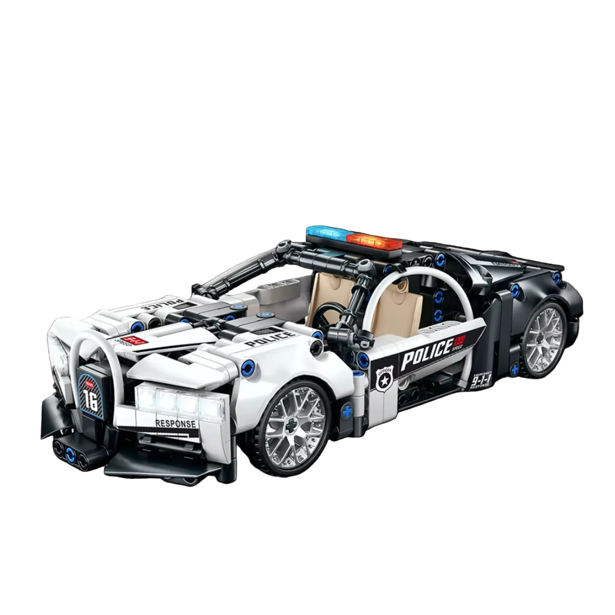 Coche de policía (410 piezas)