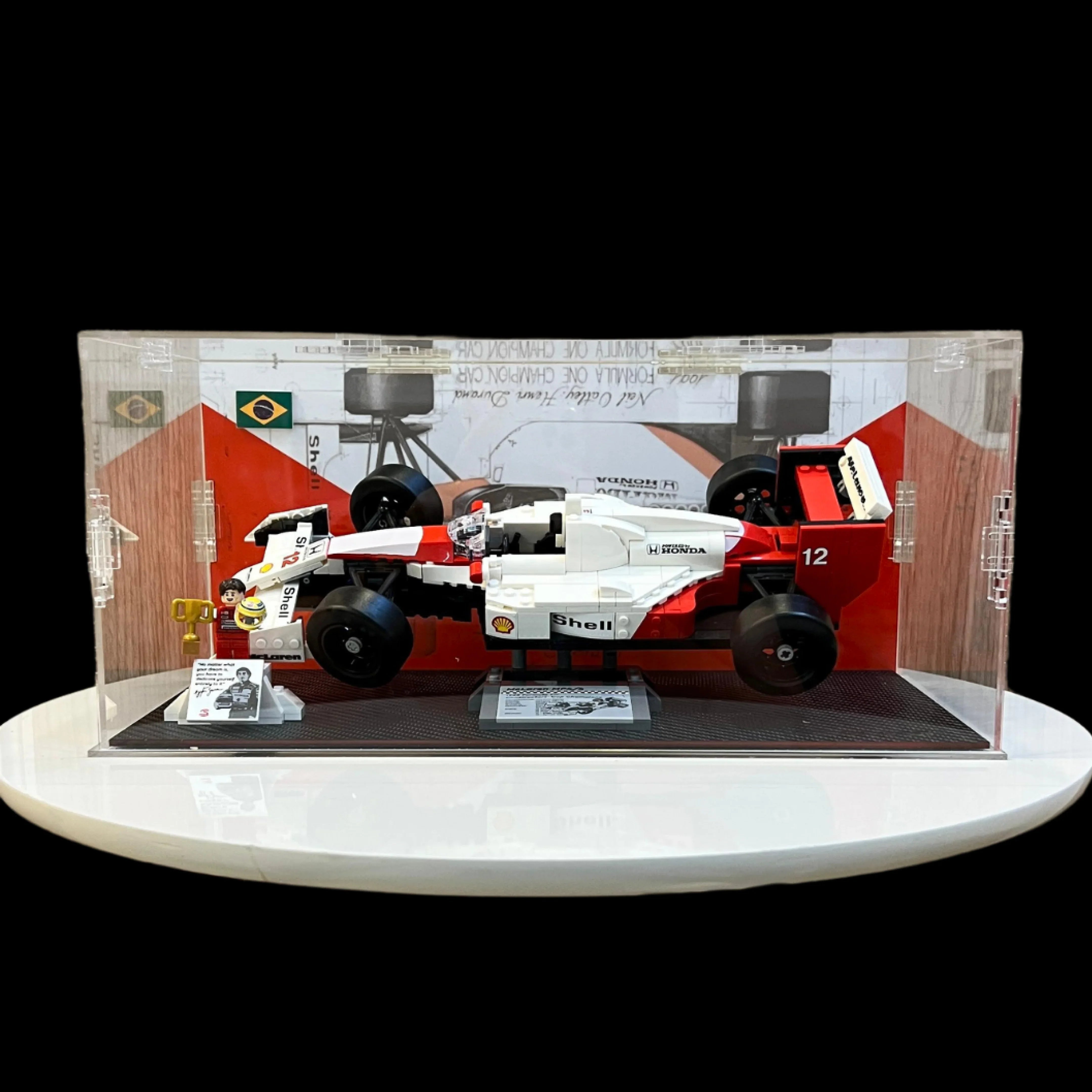 Expositor acrílico para McLaren MP4/4