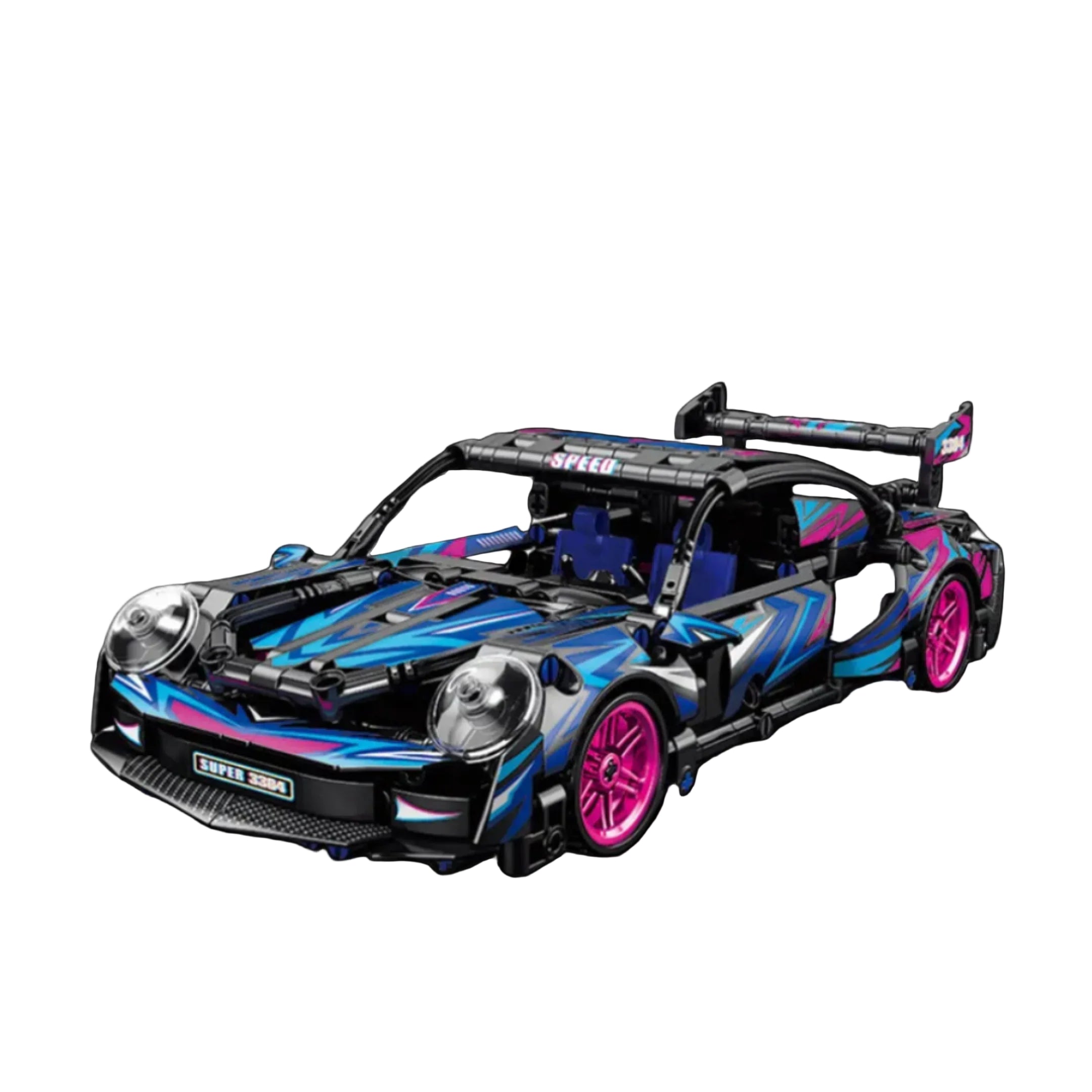 Porsche 911 RSR (540 piezas) - Kit de Bloques de Construcción