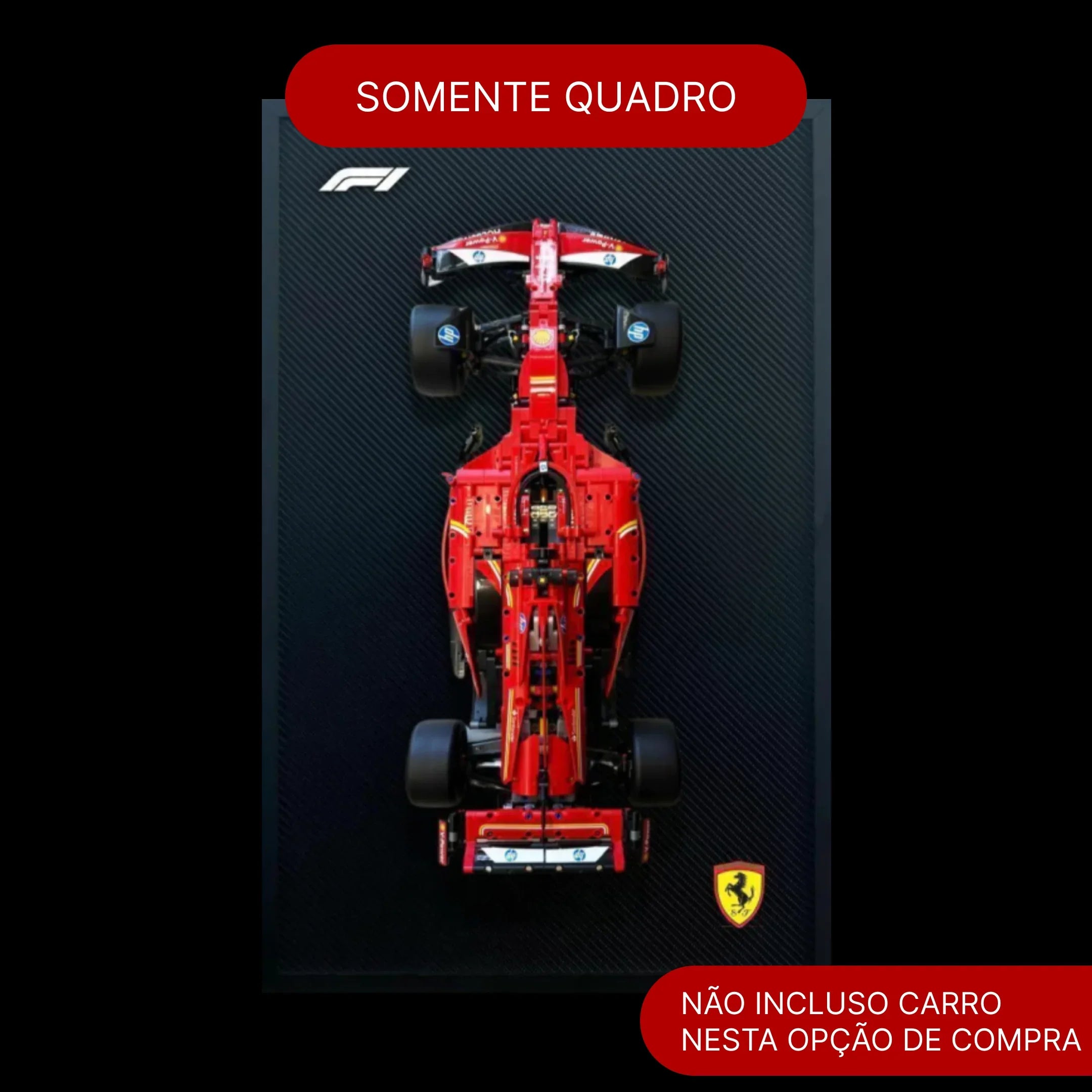 Cuadro de fibra de carbono - Fórmula 1 Ferrari SF24