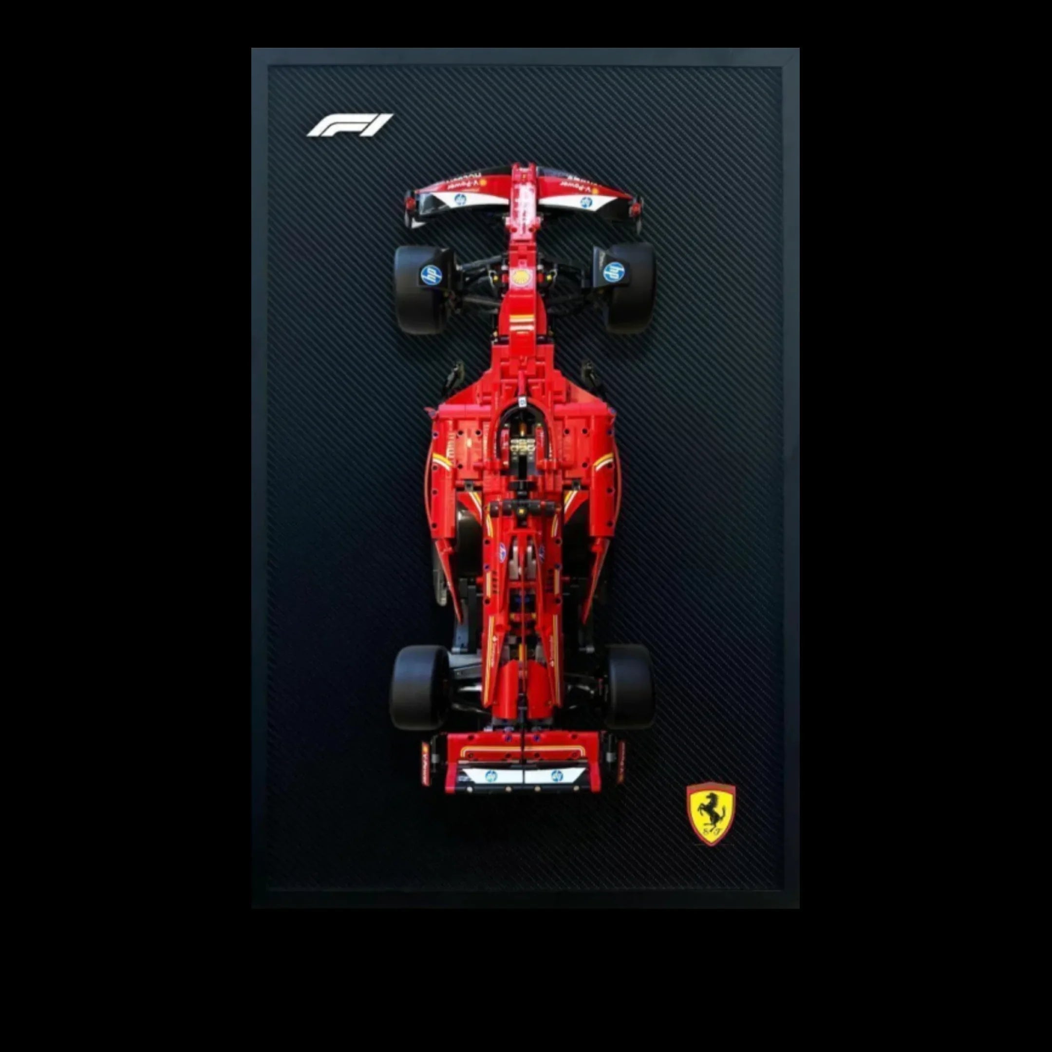 Cuadro de fibra de carbono - Fórmula 1 Ferrari SF24
