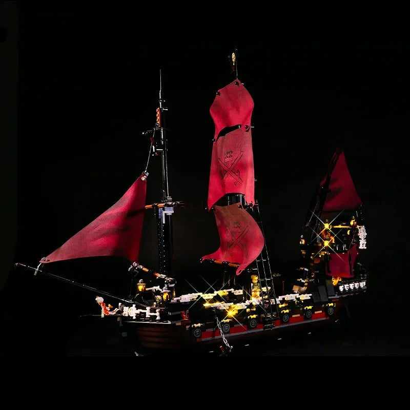 (25% de descuento) Barco de la venganza de la Reina Ana (1097 piezas)
