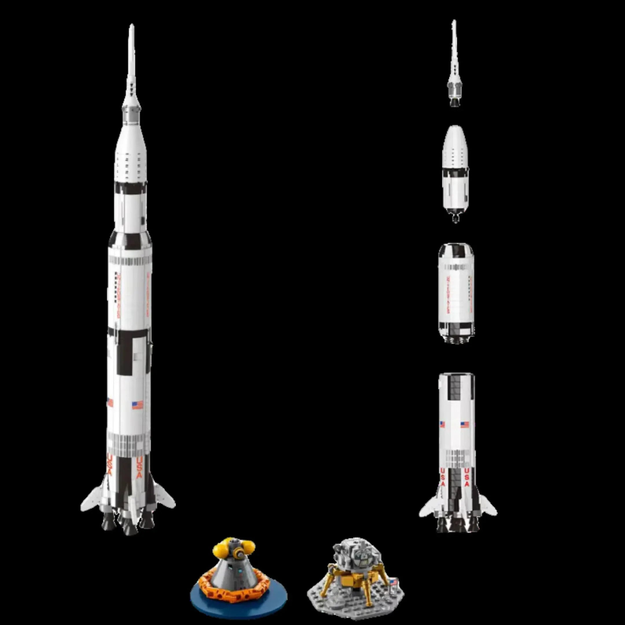 Apolo Saturno V (445 piezas)