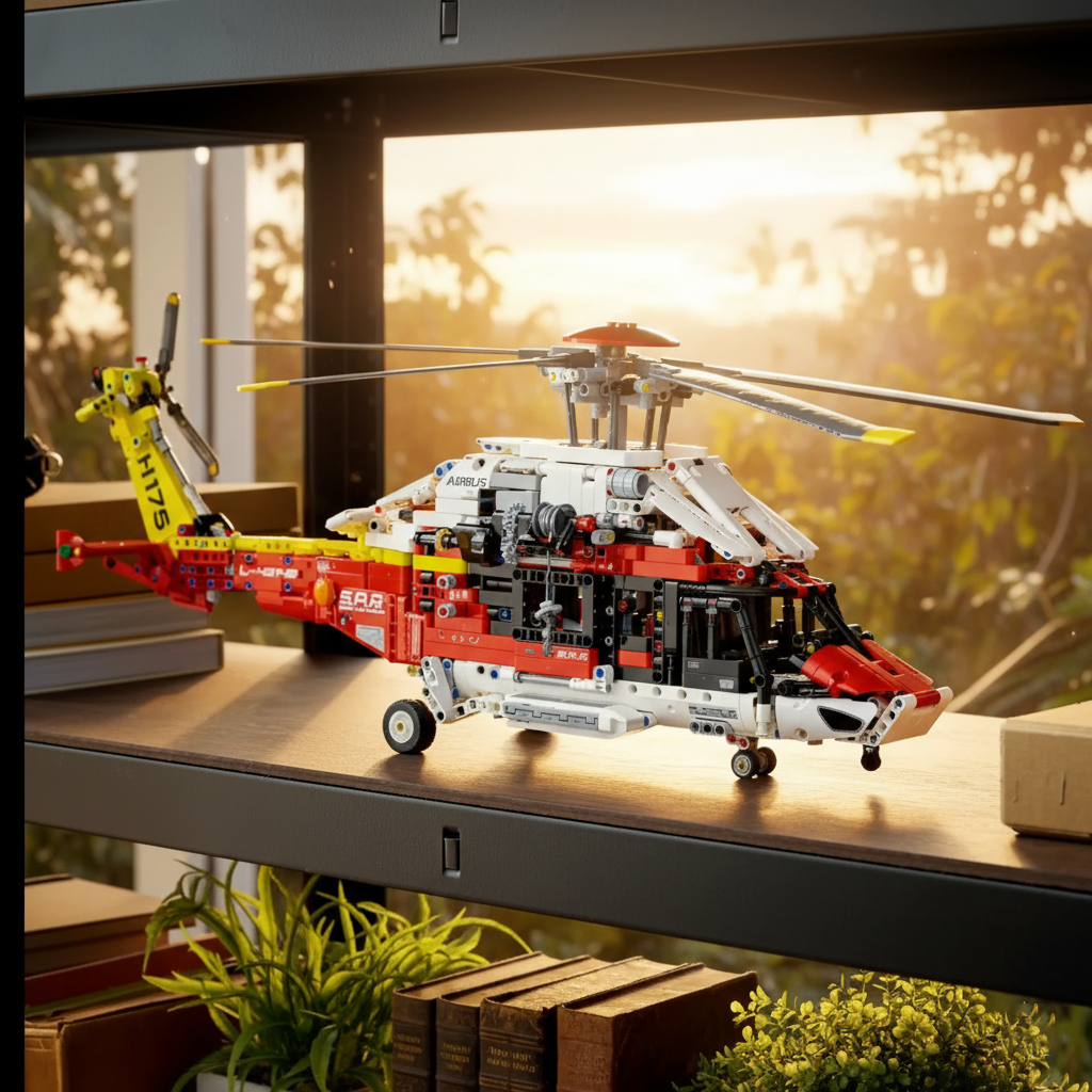 Helicóptero Airbus H175 (2001 piezas)