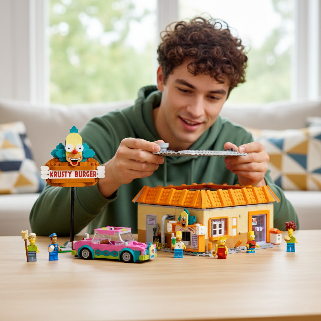 Los Simpsons - Krusty Burger (1635 piezas)