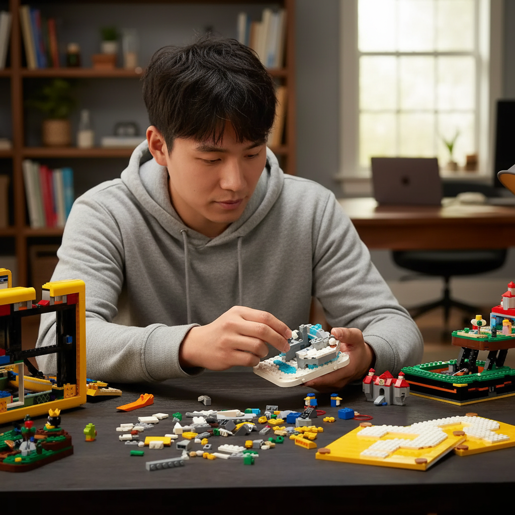 Bloque de signo de interrogación de Super Mario (2380 piezas)