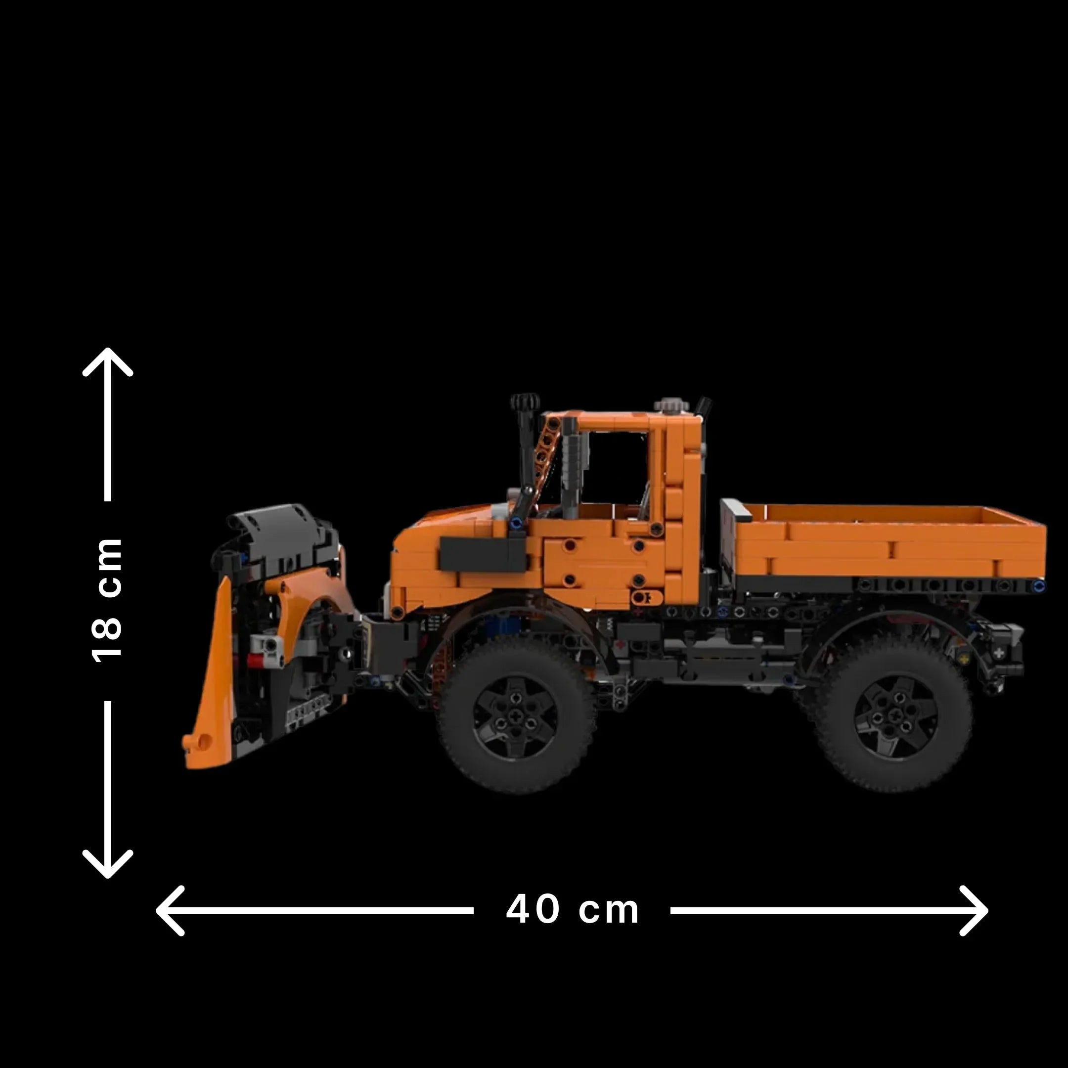 Camión de nieve (1264 piezas)