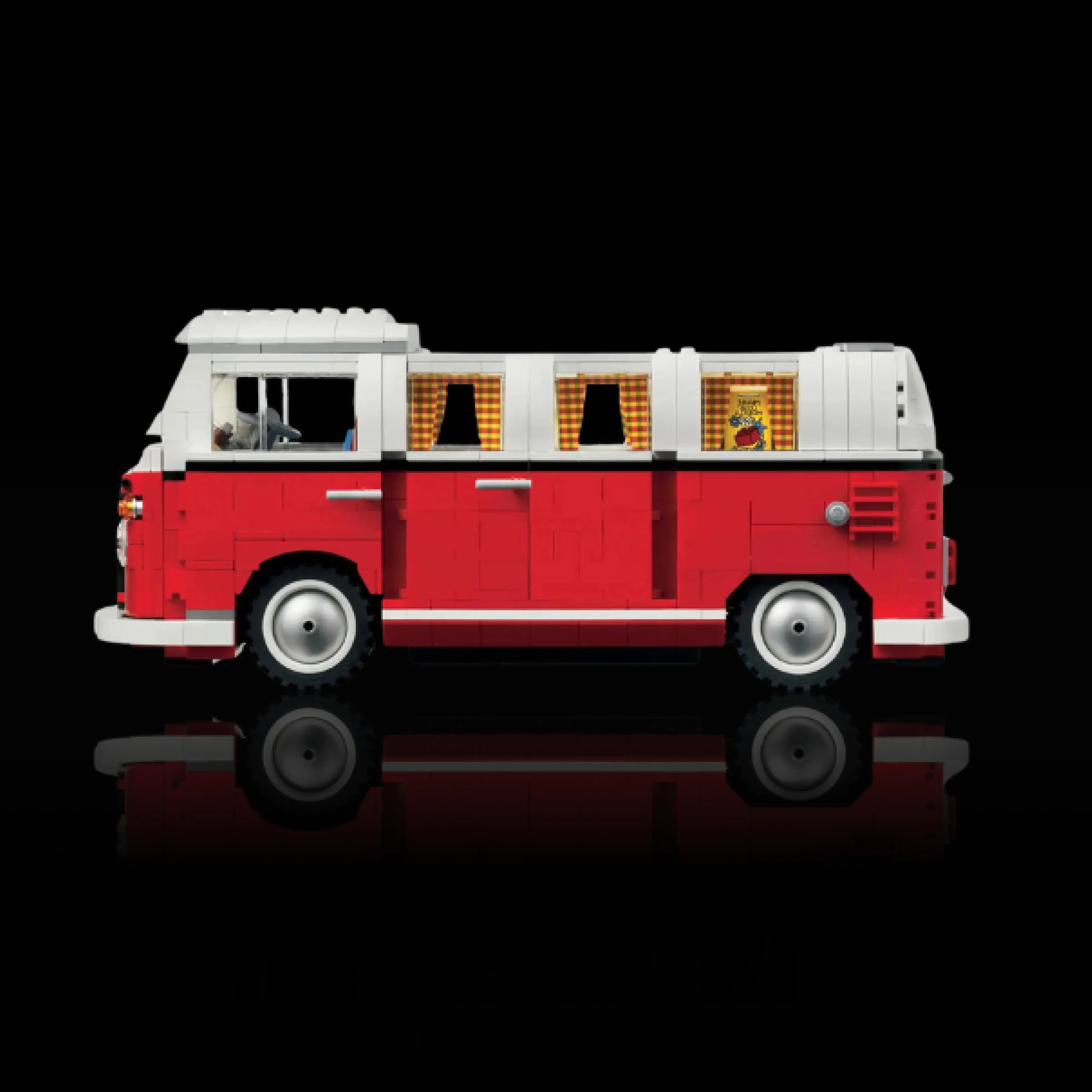 Volkswagen T1 Combi (1354 piezas) - Kit de Bloques de Construcción