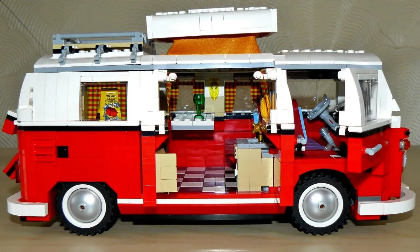 Volkswagen T1 Combi (1354 piezas) - Kit de Bloques de Construcción