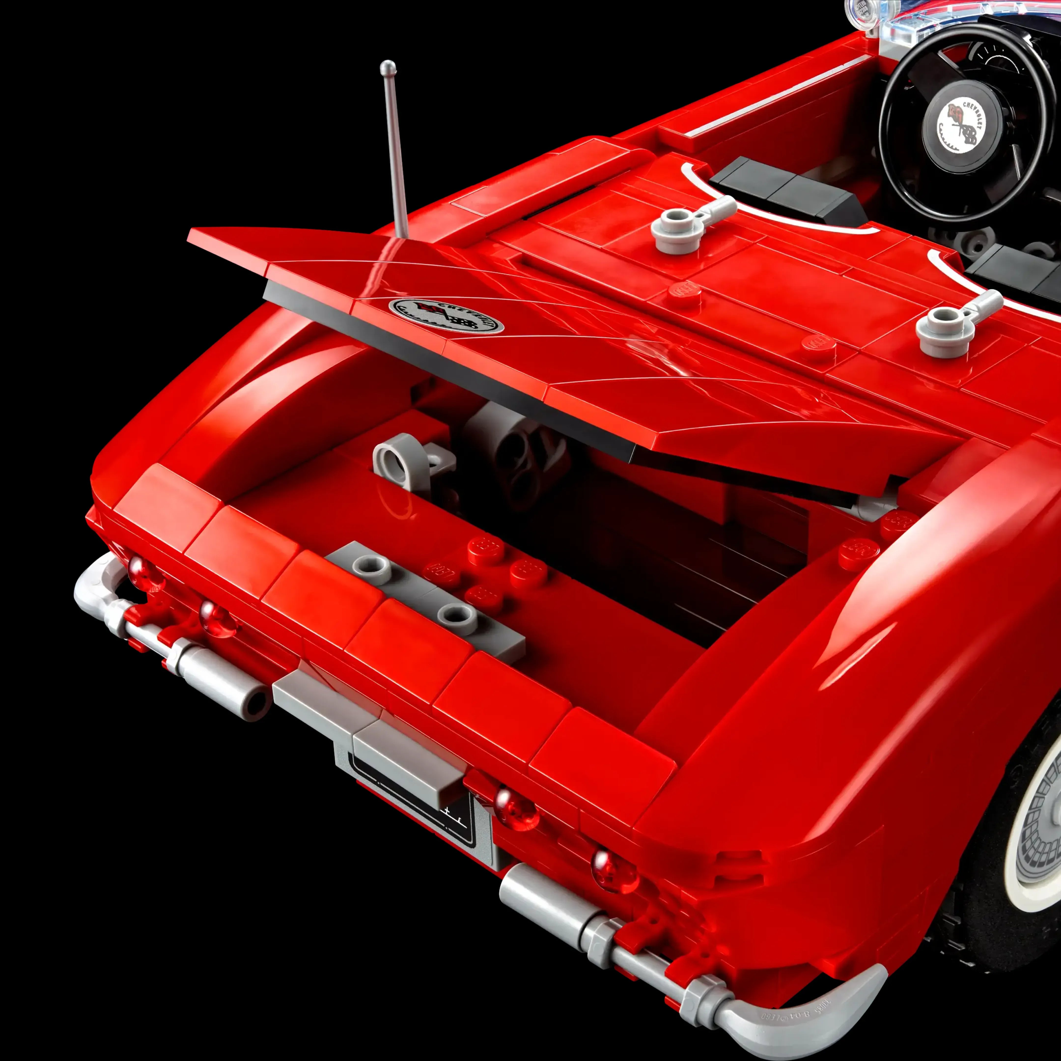 Corvette 1953 (1210 piezas) - Kit de Bloques de Construcción