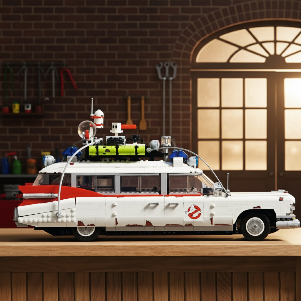 Cadillac ECTO-1 de los Cazafantasmas (2352 piezas)