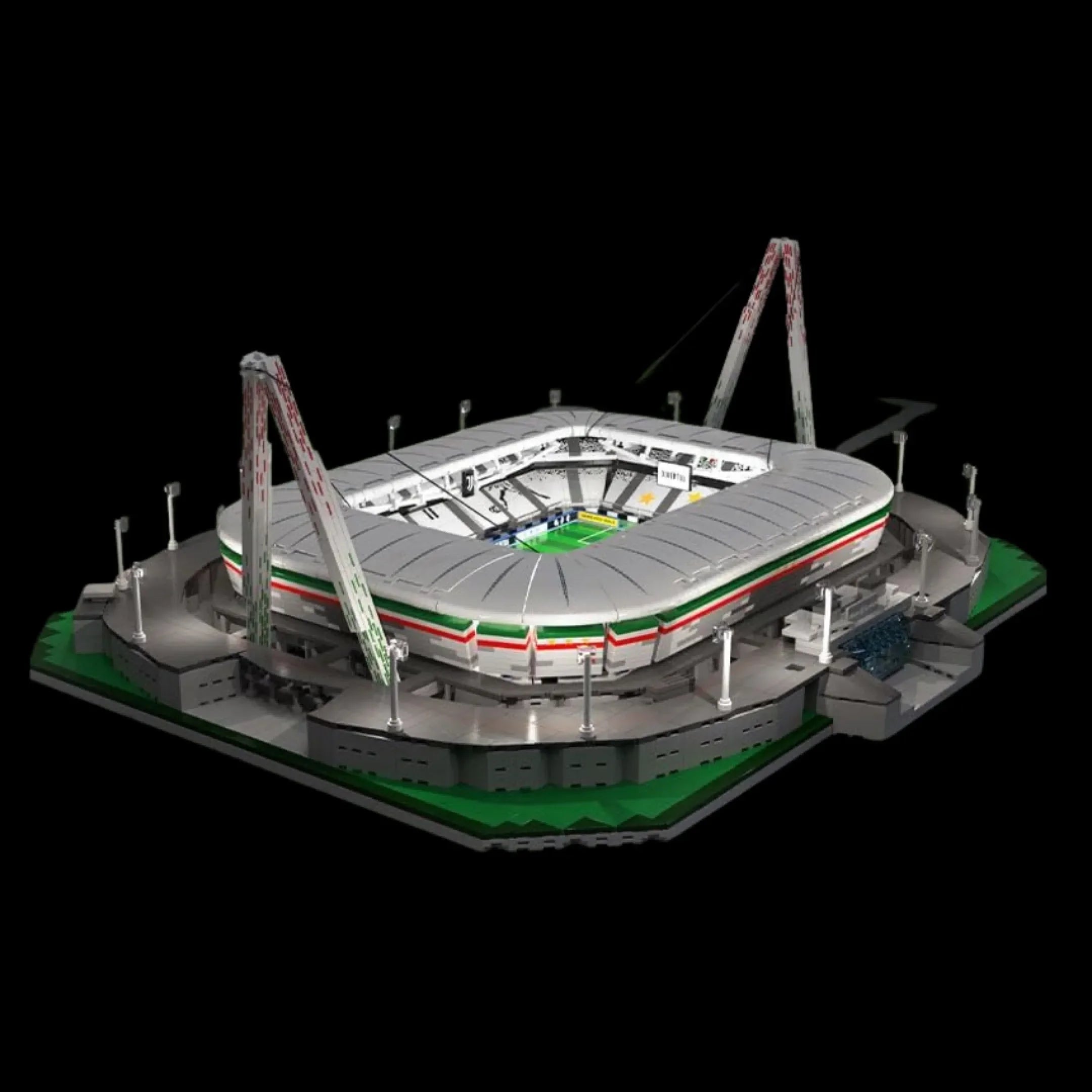 Estadio de fútbol de la Juventus (3638 piezas)