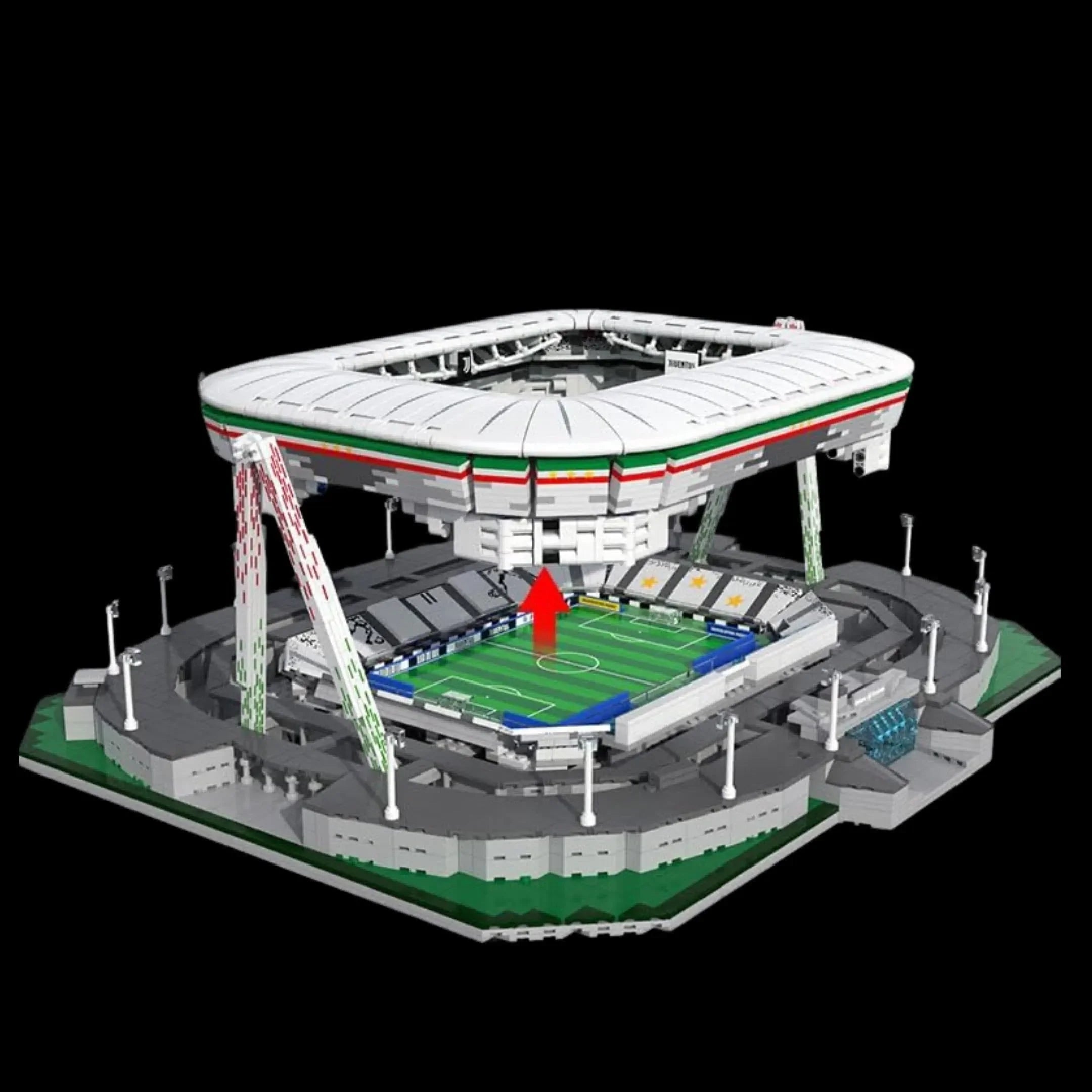Estadio de fútbol de la Juventus (3638 piezas)