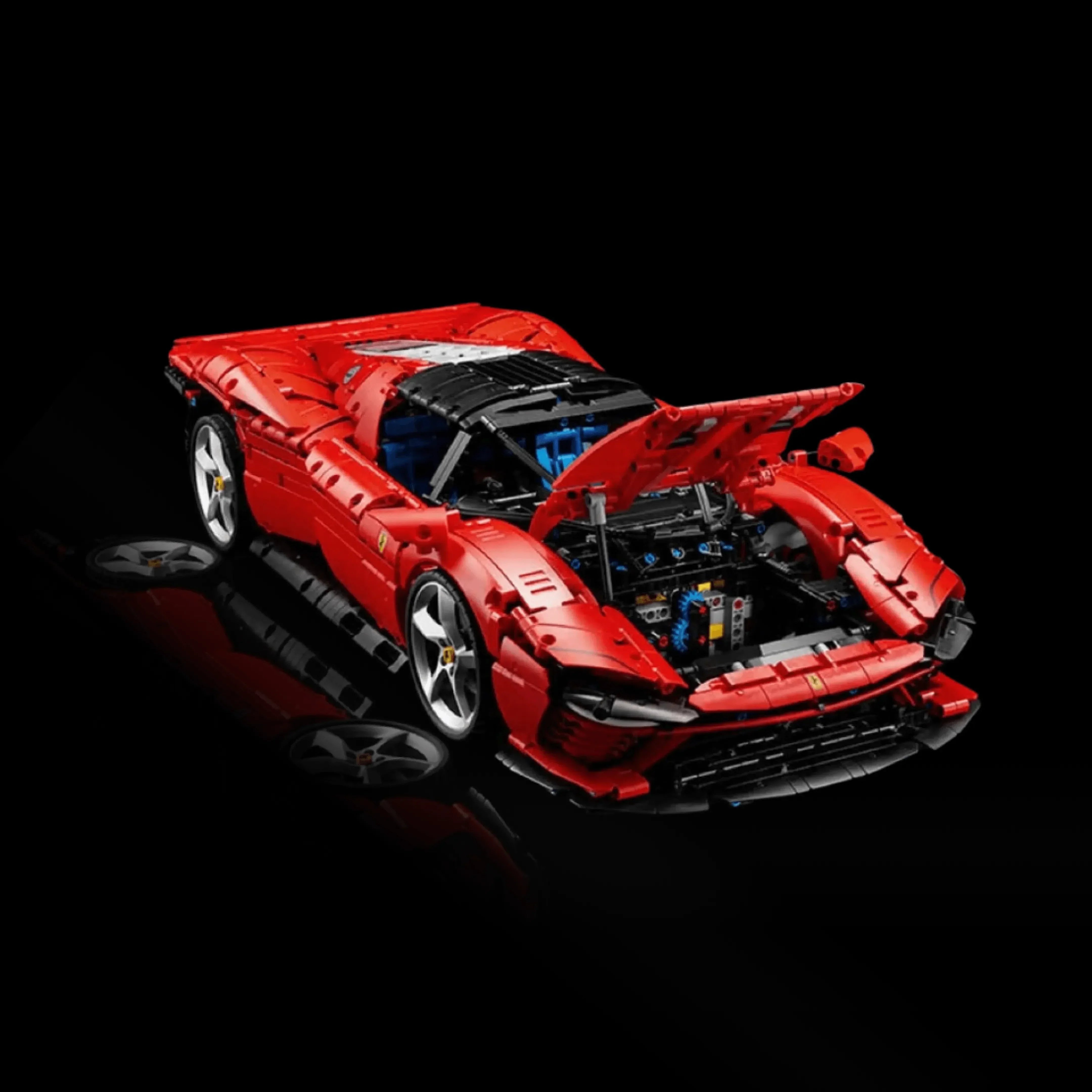 Ferrari Daytona SP3 (3778 piezas) - Kit de Bloques de Construcción