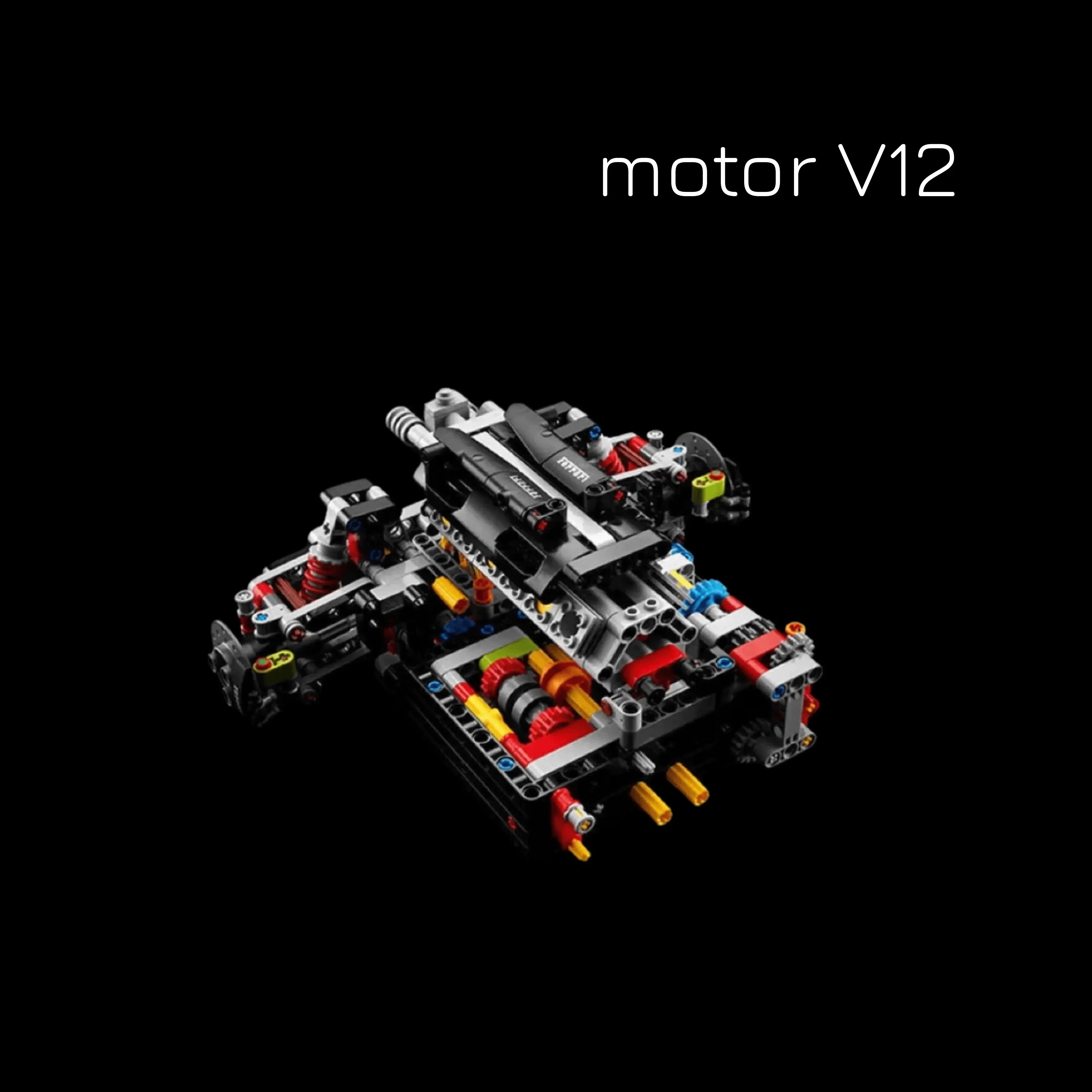 Ferrari Daytona SP3 Rojo (3778 piezas)
