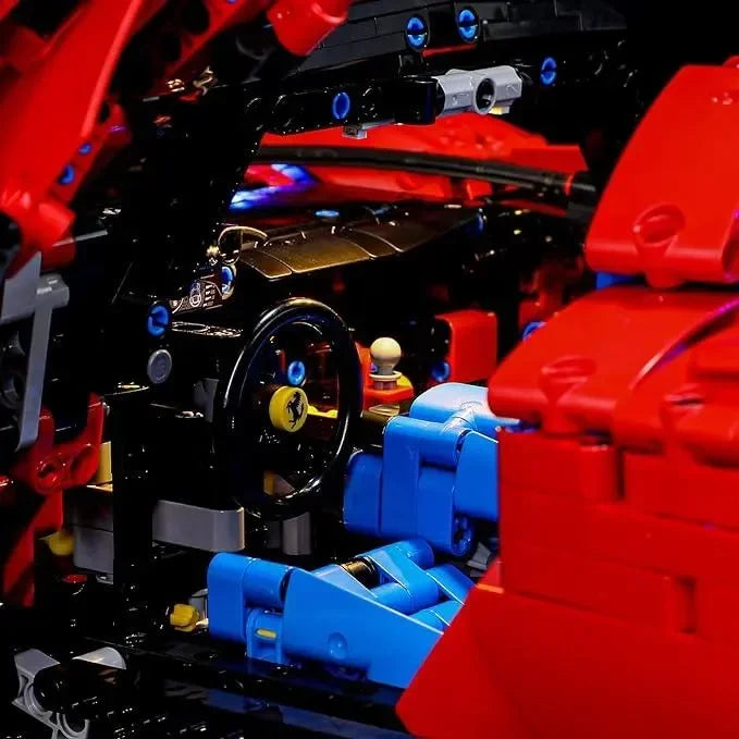 Ferrari Daytona SP3 (3778 piezas) - Kit de Bloques de Construcción