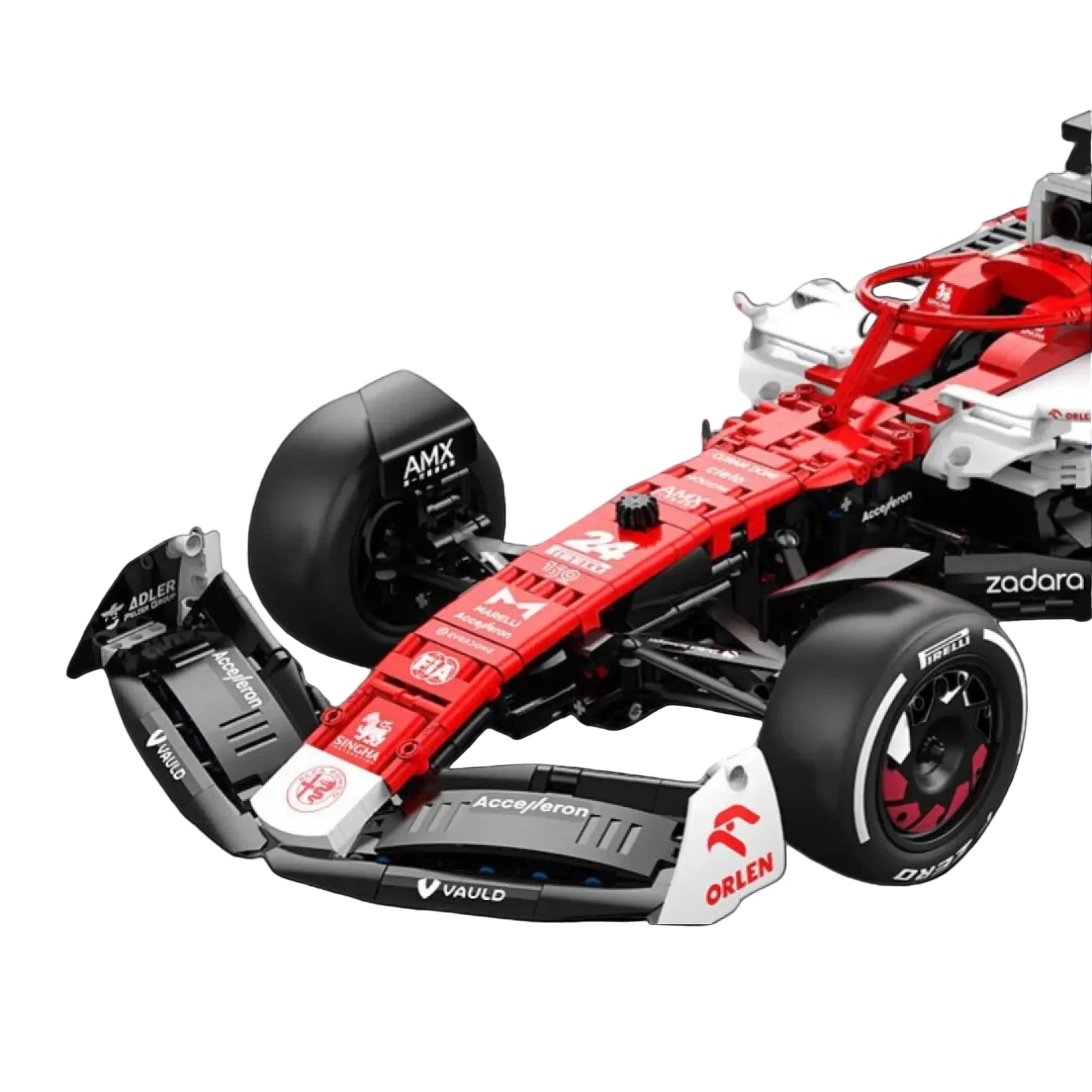 Fórmula 1 - Alfa Romeo (1770 piezas) - Kit de Bloques de Construcción