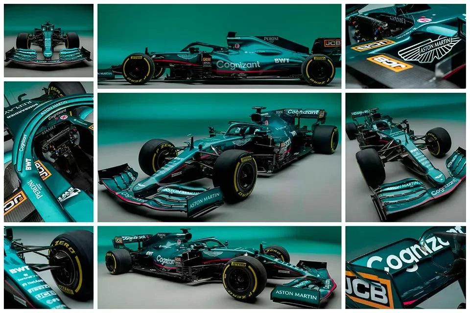 Fórmula 1 - Aston Martin AMR21 (1089 piezas)