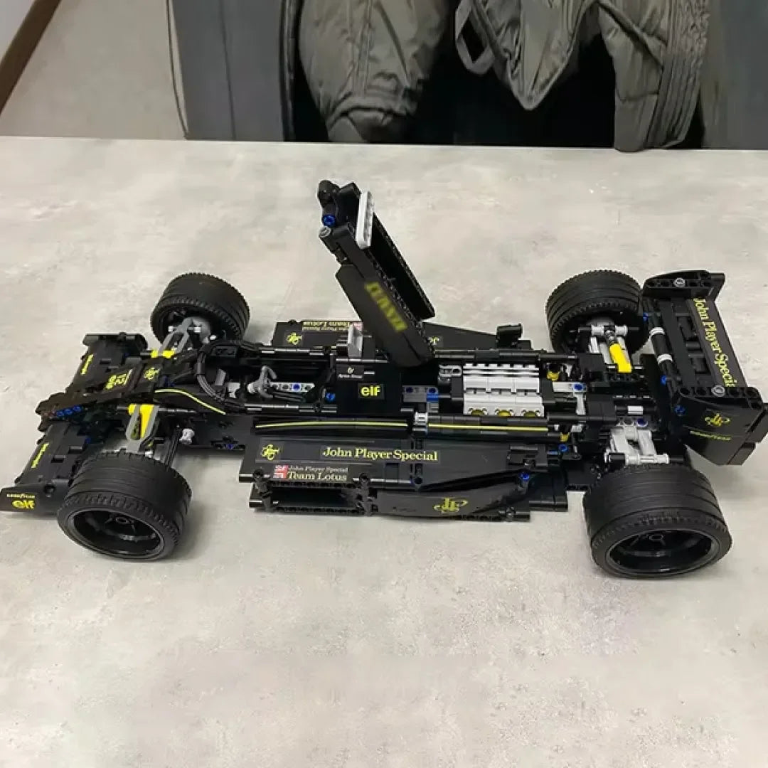 Fórmula 1 - El Lotus n.° 12 de Ayrton Senna (982 piezas)