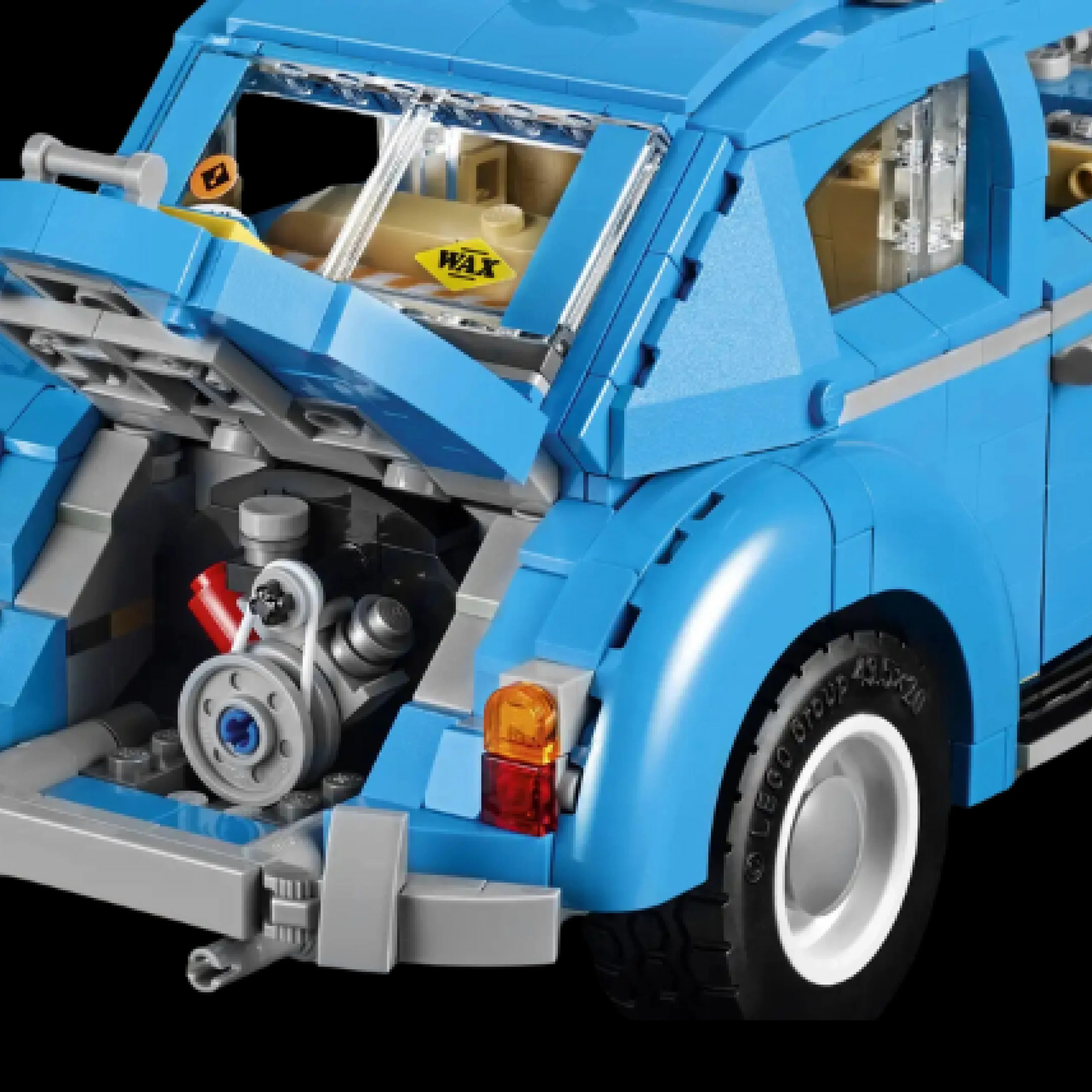 Vocho Surfero Azul 1193 piezas – Kit de bloques Volkswagen Beetle 10252