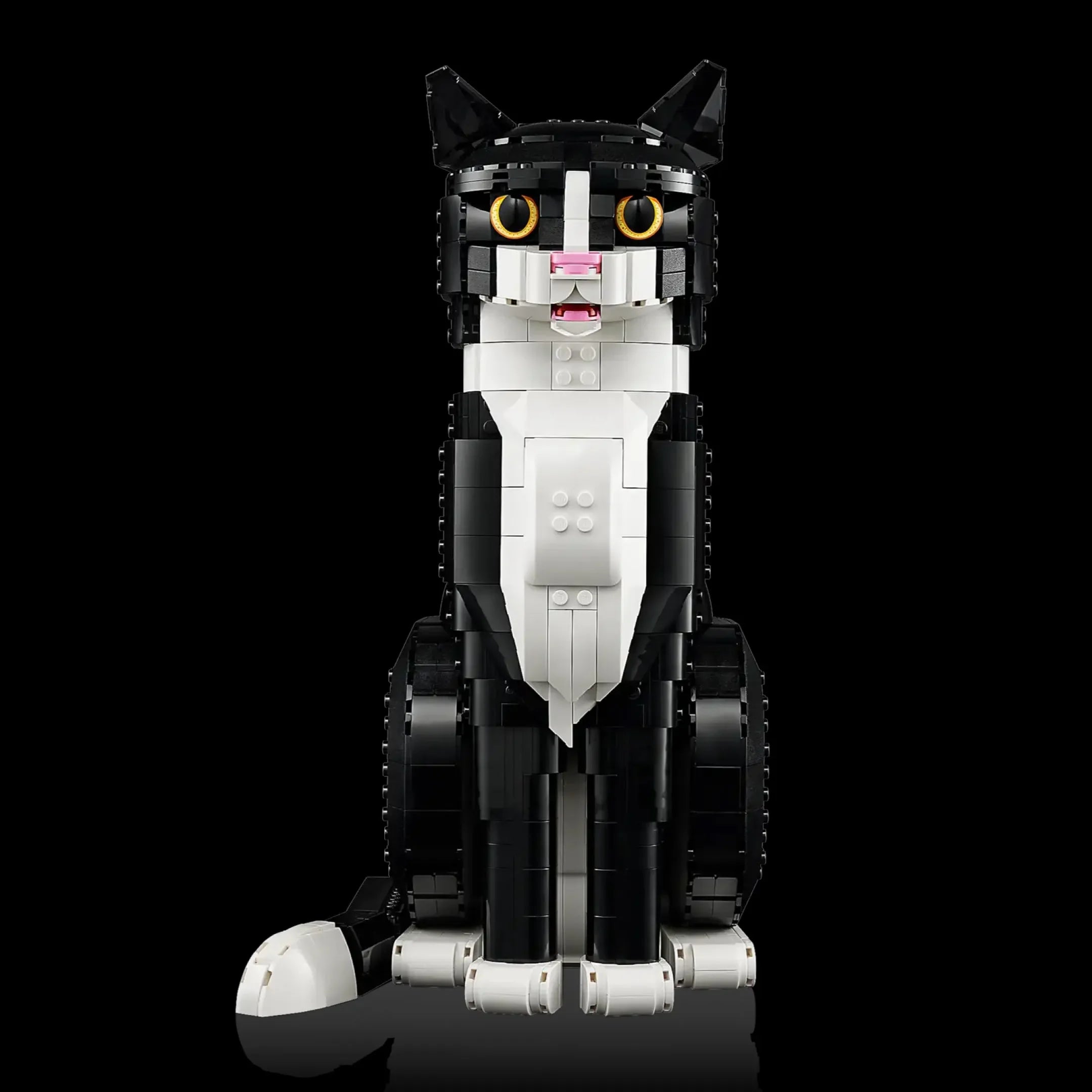 Gato Tuxedo 1710 piezas - Gato de Esmoquin Kit de Bloques