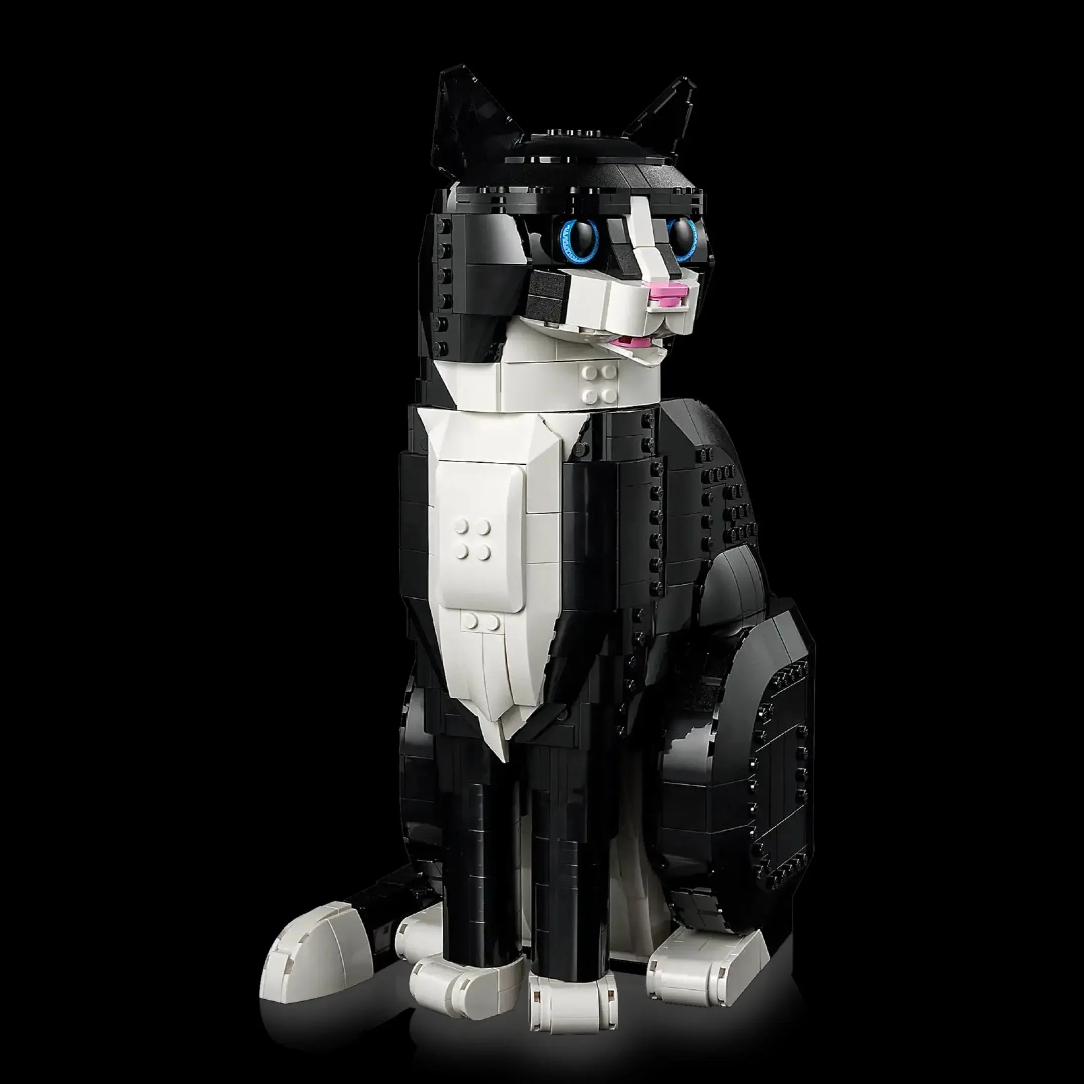 Gato Tuxedo 1710 piezas - Gato de Esmoquin Kit de Bloques