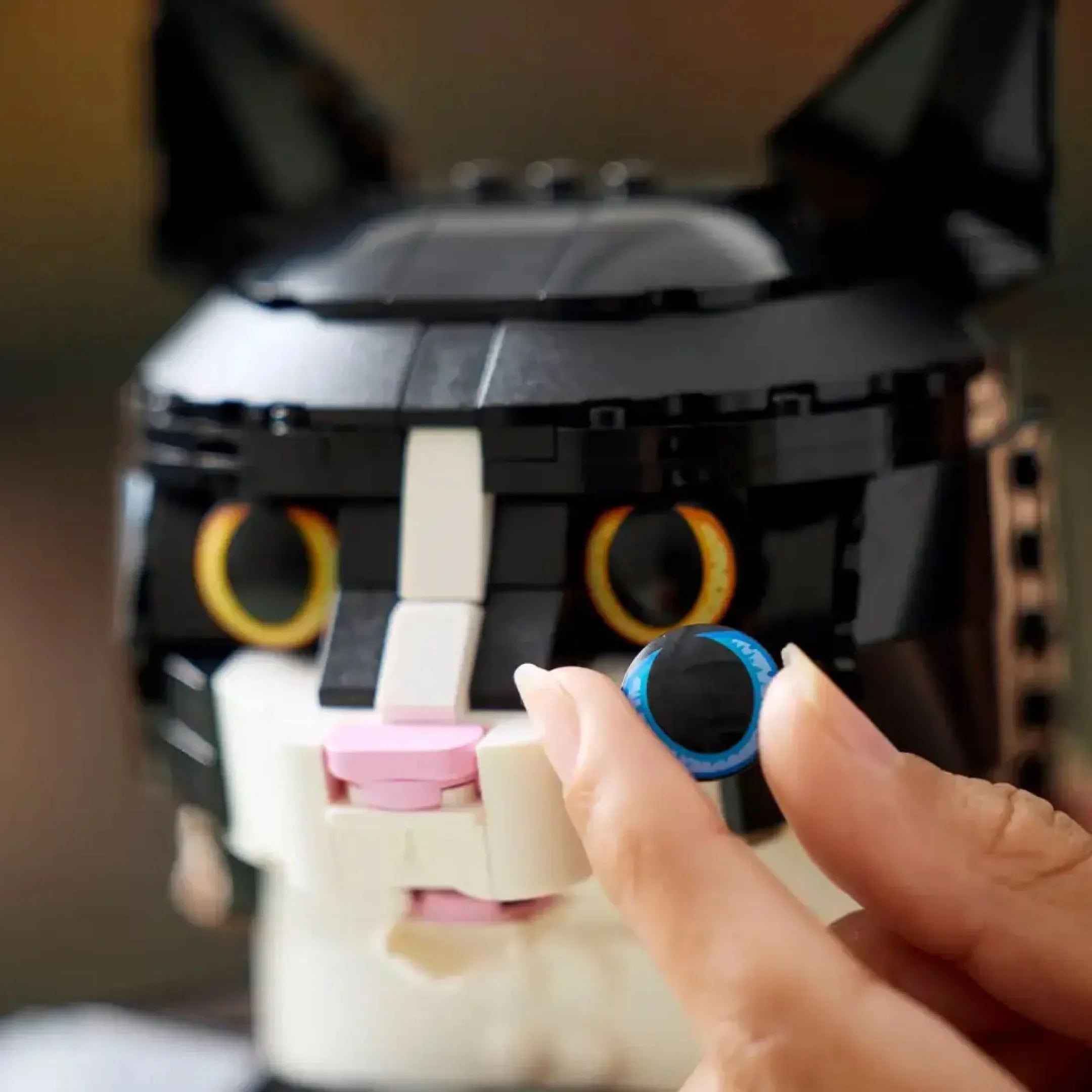 Gato Tuxedo 1710 piezas - Gato de Esmoquin Kit de Bloques